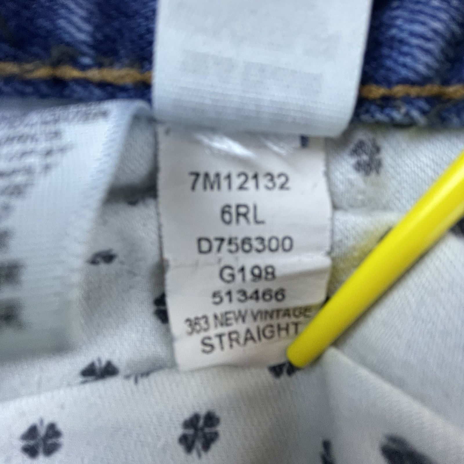 Lucky Brand Lucky Brand Jeans Mens 32 363 Vintage Straight Size US 32 / EU 48 - 10 Thumbnail