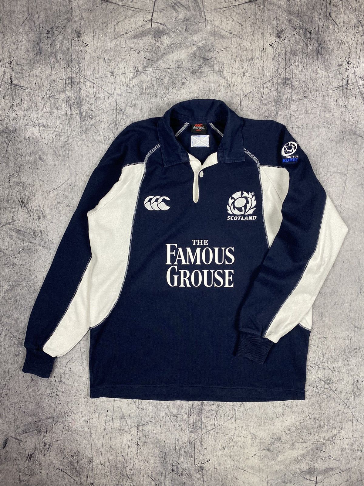 Canterbury of New Zealand Vintage Canterbury Of New Zealand Scotland Rugby Polo Size US S / EU 44-46 / 1 - 2 Thumbnail
