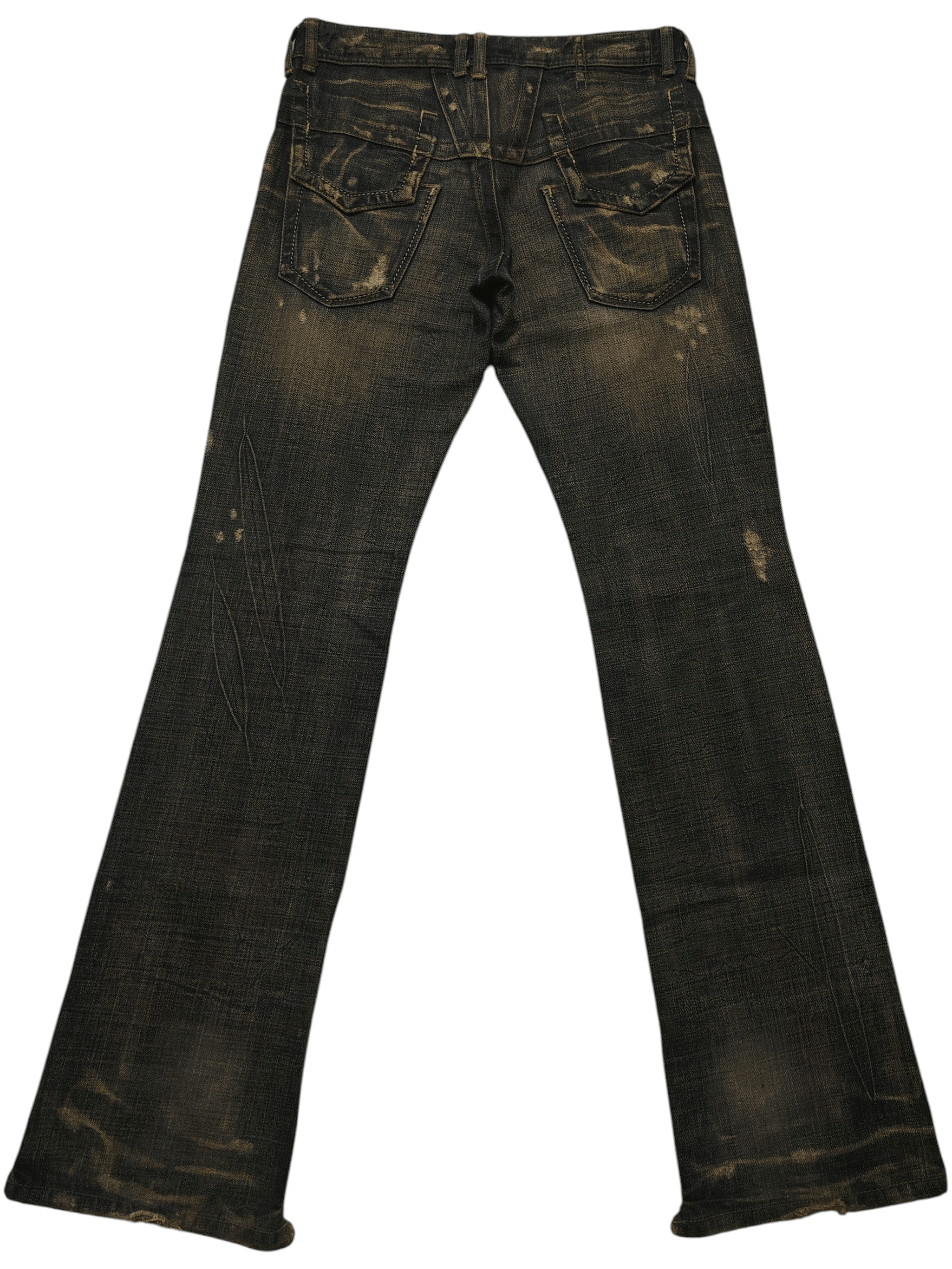 Marithe + Francois Girbaud Rare!!! Le Jean De Marithe Francois Girbaud disstress jeans Size US 30 / EU 46 - 1 Thumbnail