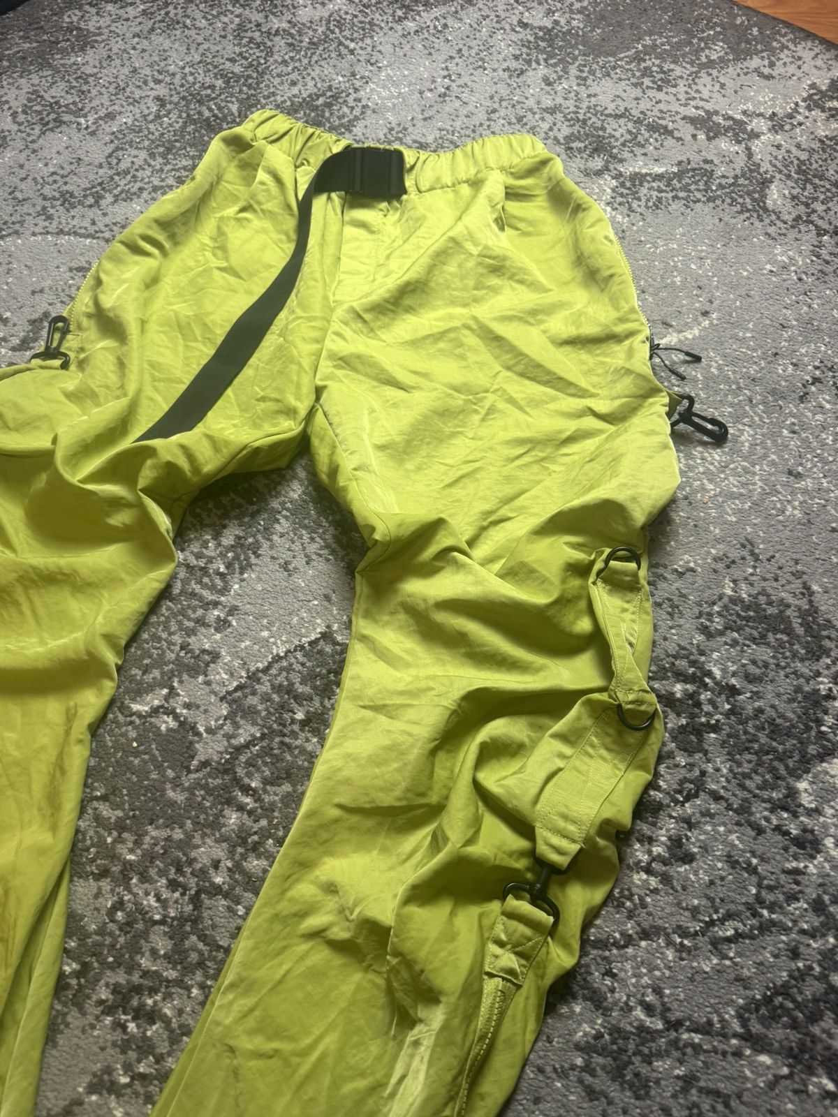 If Six Was Nine × Japanese Brand Nylon Metal Regular Baggy Archival Owens Style Pants Size US 33 - 2 Thumbnail