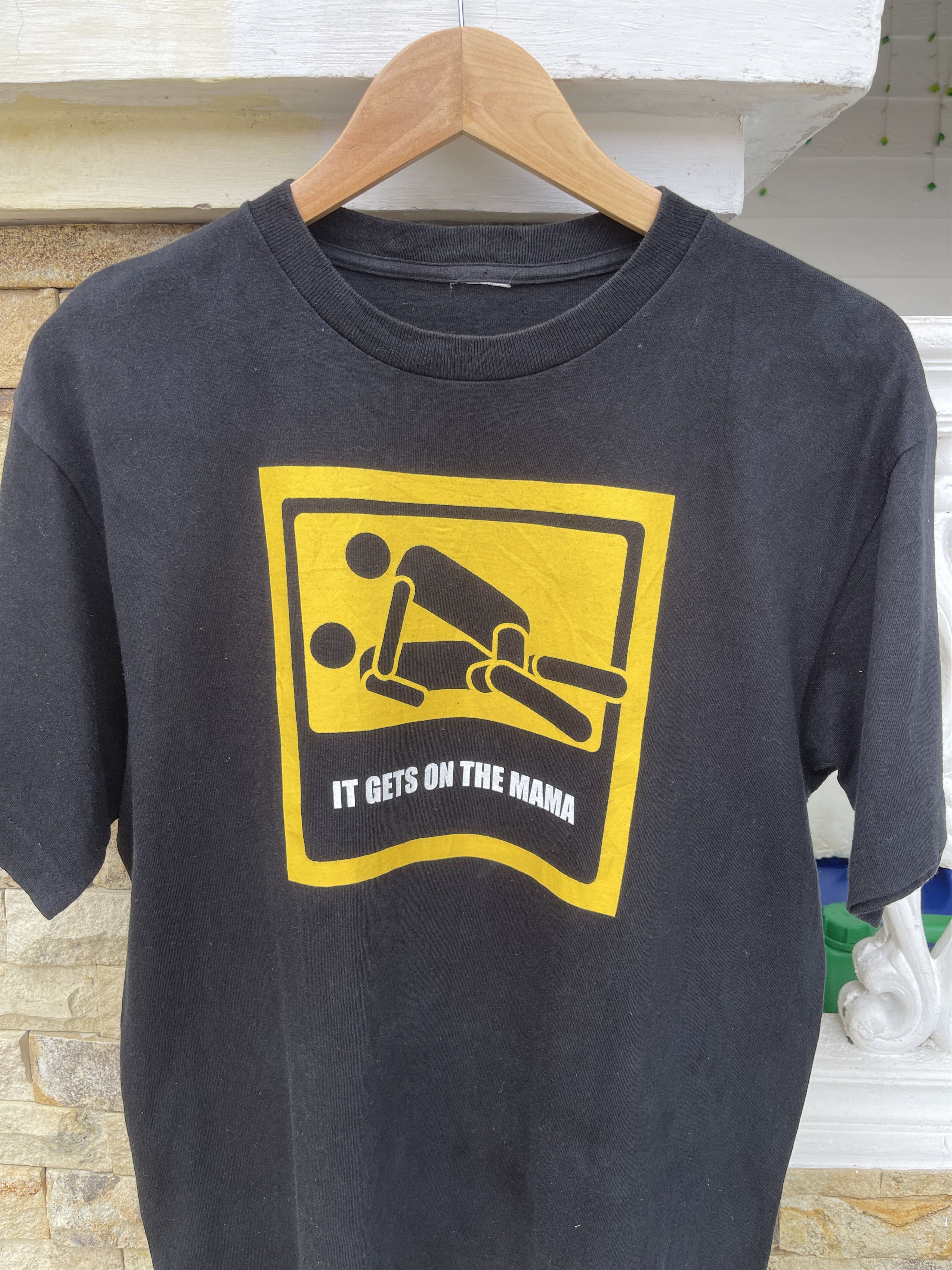 Hot Model Sex Rare🔥Vintage Humor I Gets On The Mama Sexs T-Shirt Size US S / EU 44-46 / 1 - 1 Thumbnail