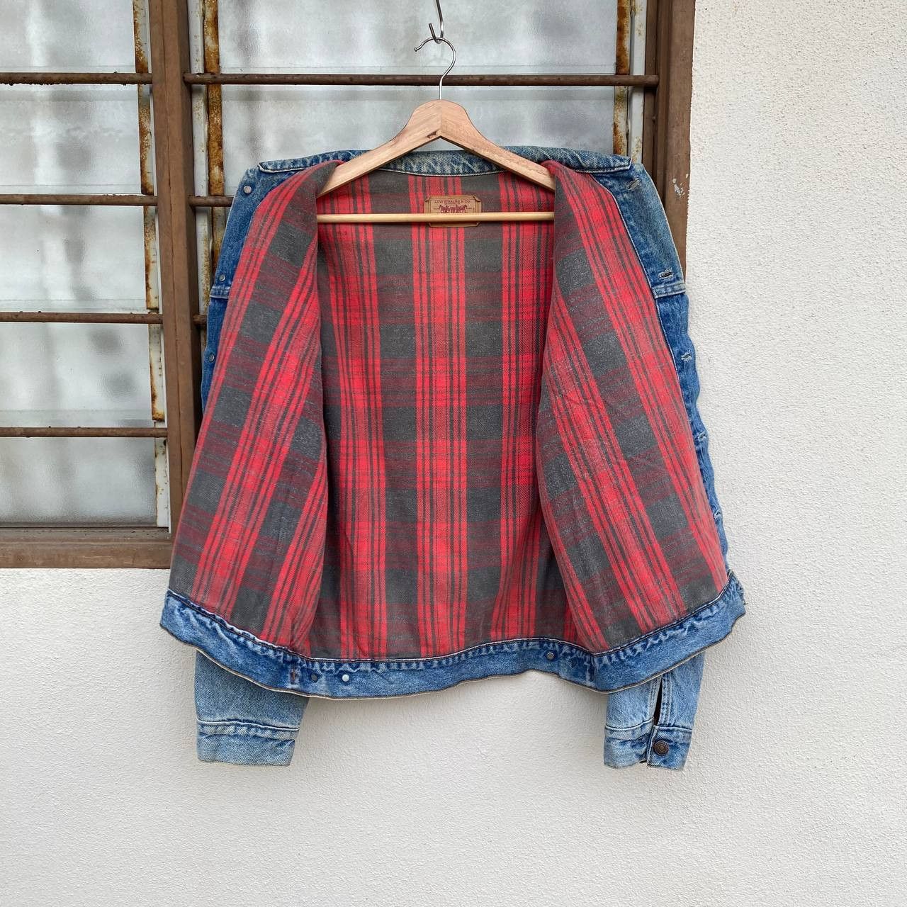 Levi's Vintage Clothing Vintage 90s Levi’s Blanket Lined Denim Trucker Jacket USA Size US M / EU 48-50 / 2 - 19 Thumbnail