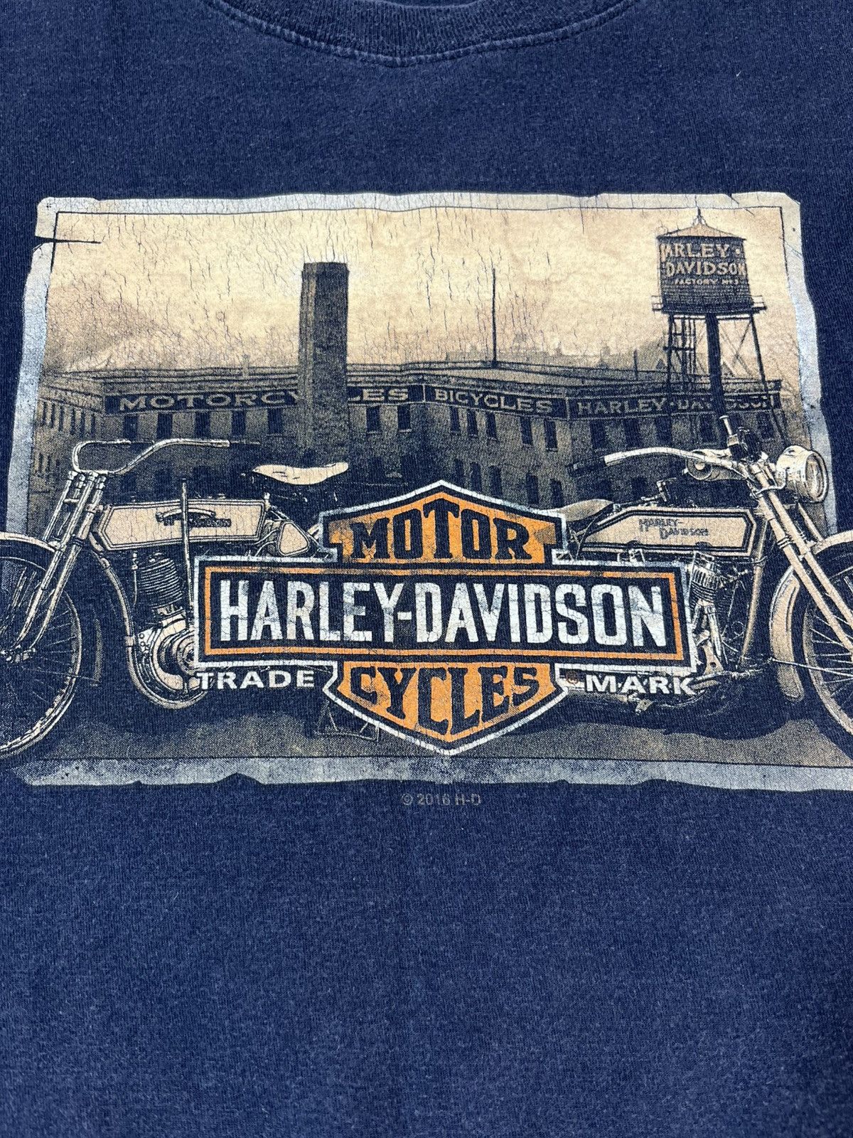 Vintage Harley Davidson Vintage T Shirt Germany Size US XL / EU 56 / 4 - 4 Thumbnail