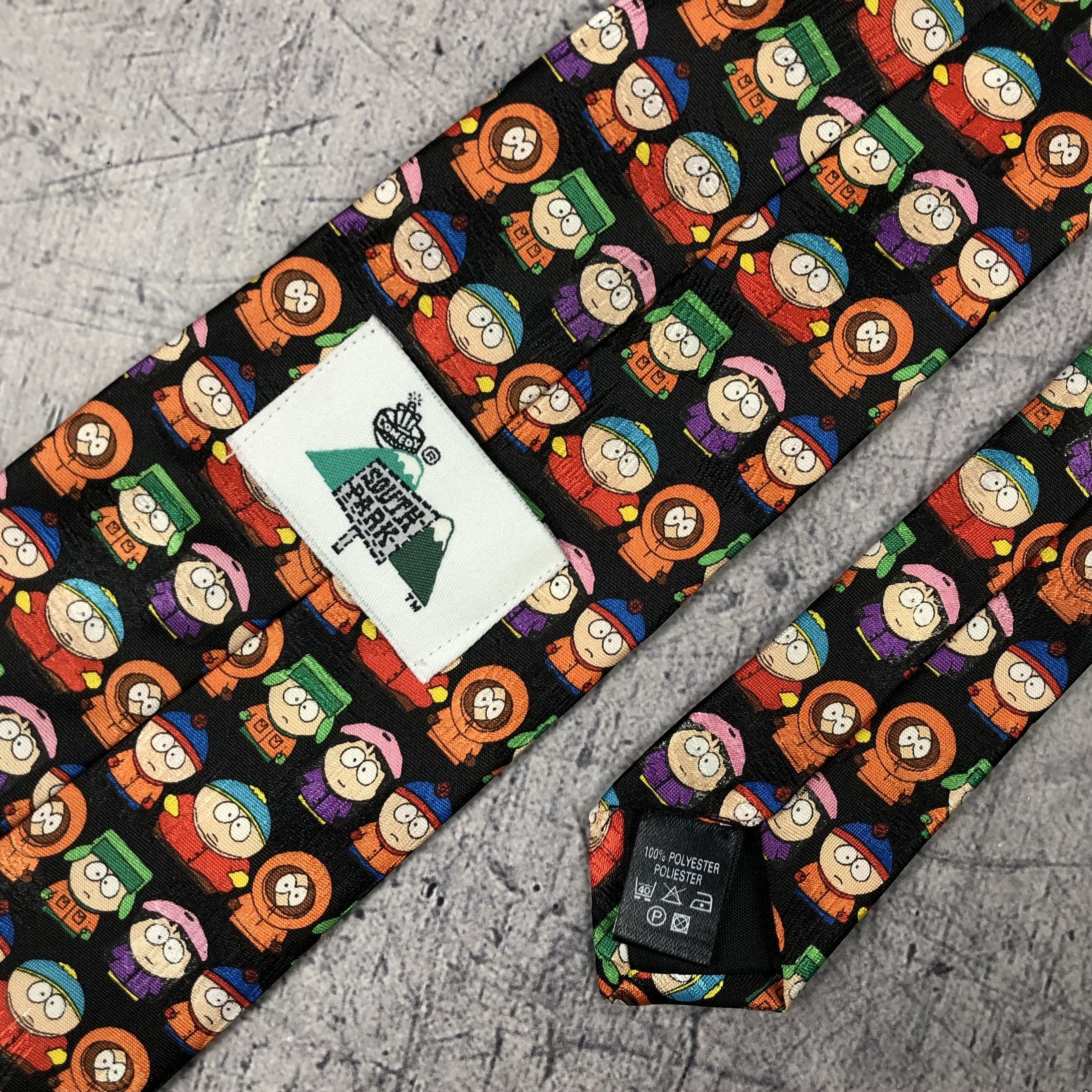 Cartoon Network Vintage 1999 South Park Tie Size ONE SIZE - 4 Thumbnail