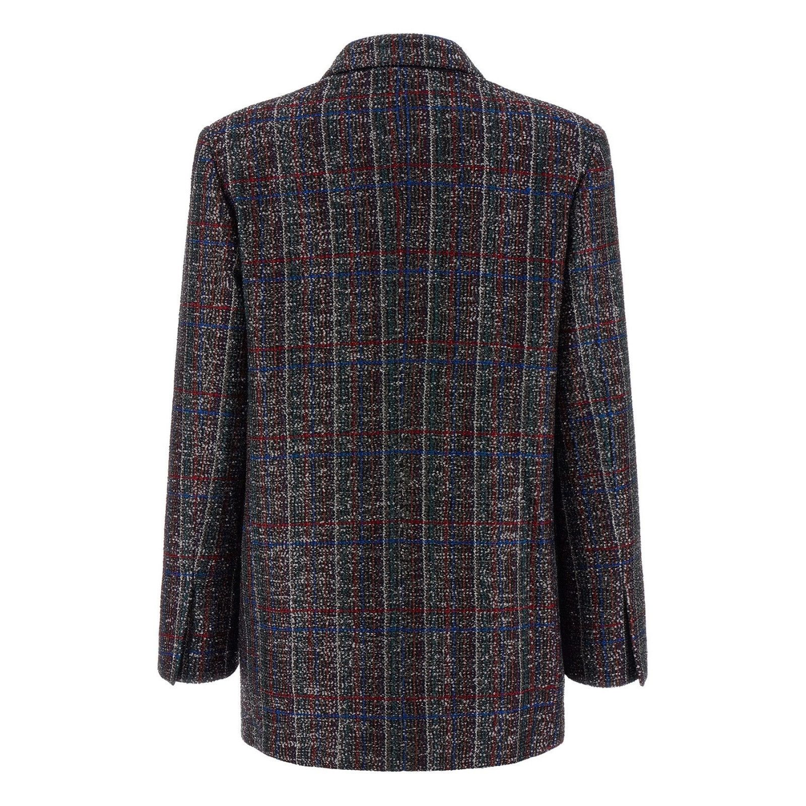 Missoni MISSONI Multicolor tartan Blazer Jacket New & Authentic (Wom Size XL / US 12-14 / IT 48-50 - 2 Thumbnail