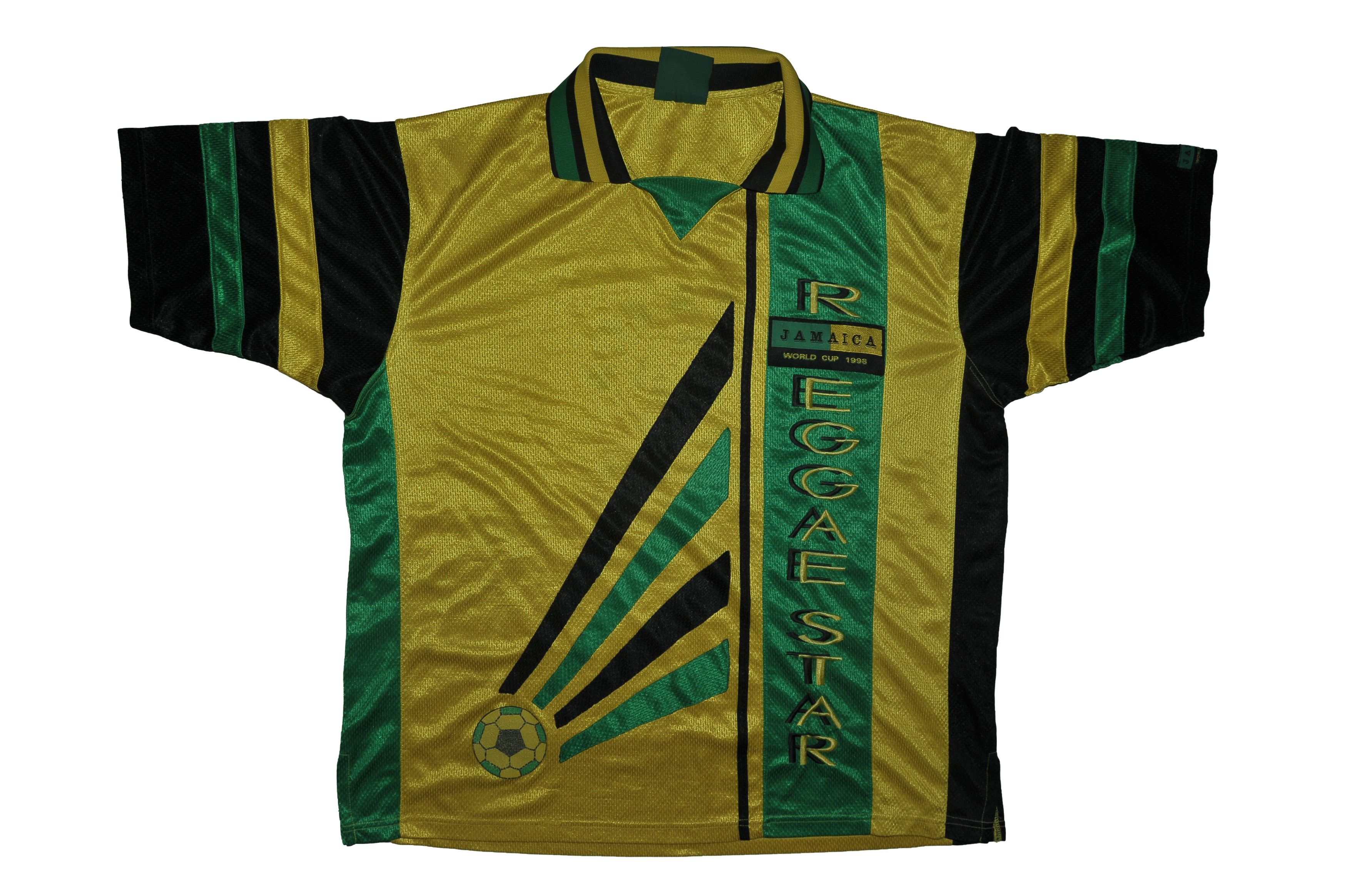 Other Vintage 1998 Jamaica Reggae Stars Jersey Size US XL / EU 56 / 4 - 1 Thumbnail