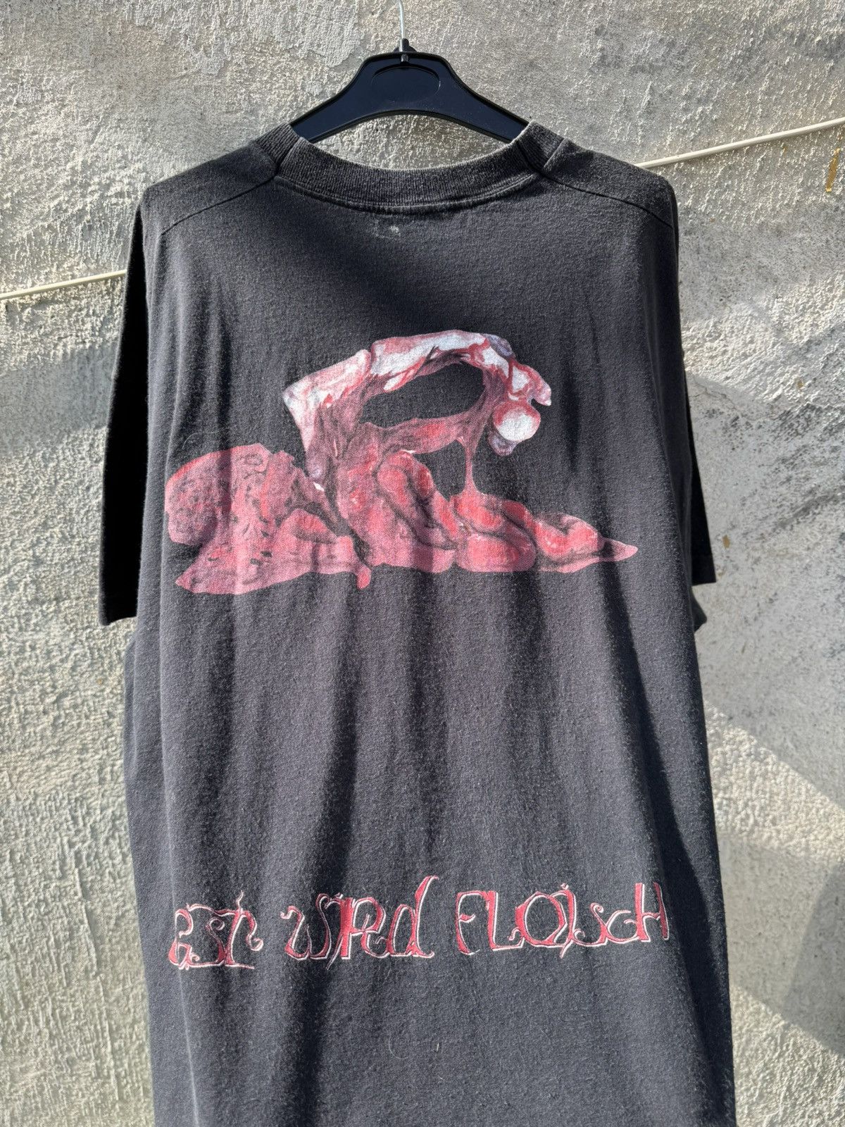 Band Tees × Vintage Vintage Eisregen Metal Band Krebs Macht Frei Single Stitch Size US XL / EU 56 / 4 - 5 Thumbnail