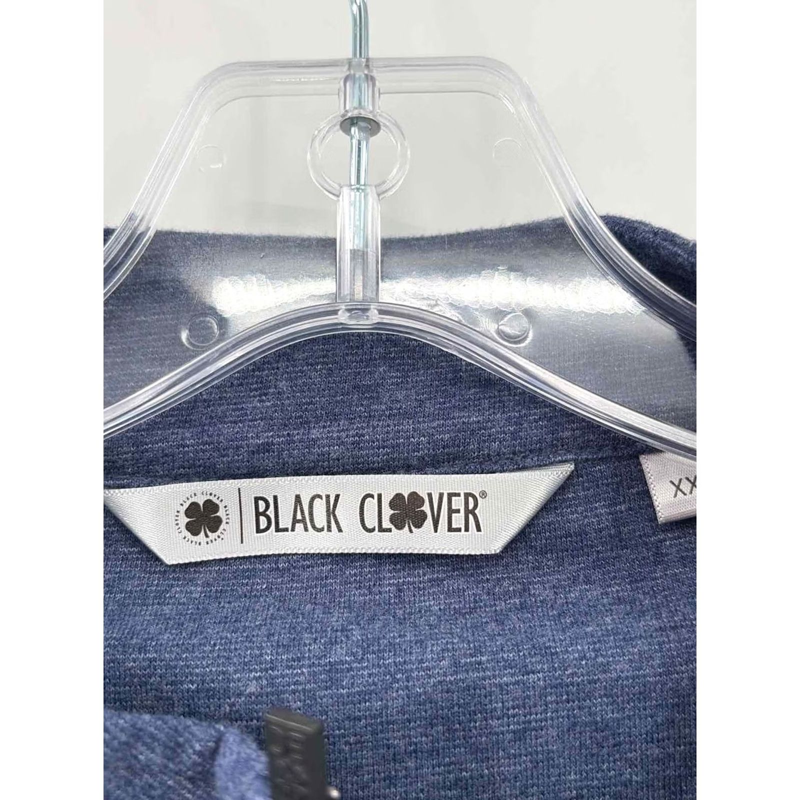 Vintage VINTAGE Pre-Owned black clover Navy XXL Men's Sweatshirt Size US XXL / EU 58 / 5 - 3 Thumbnail