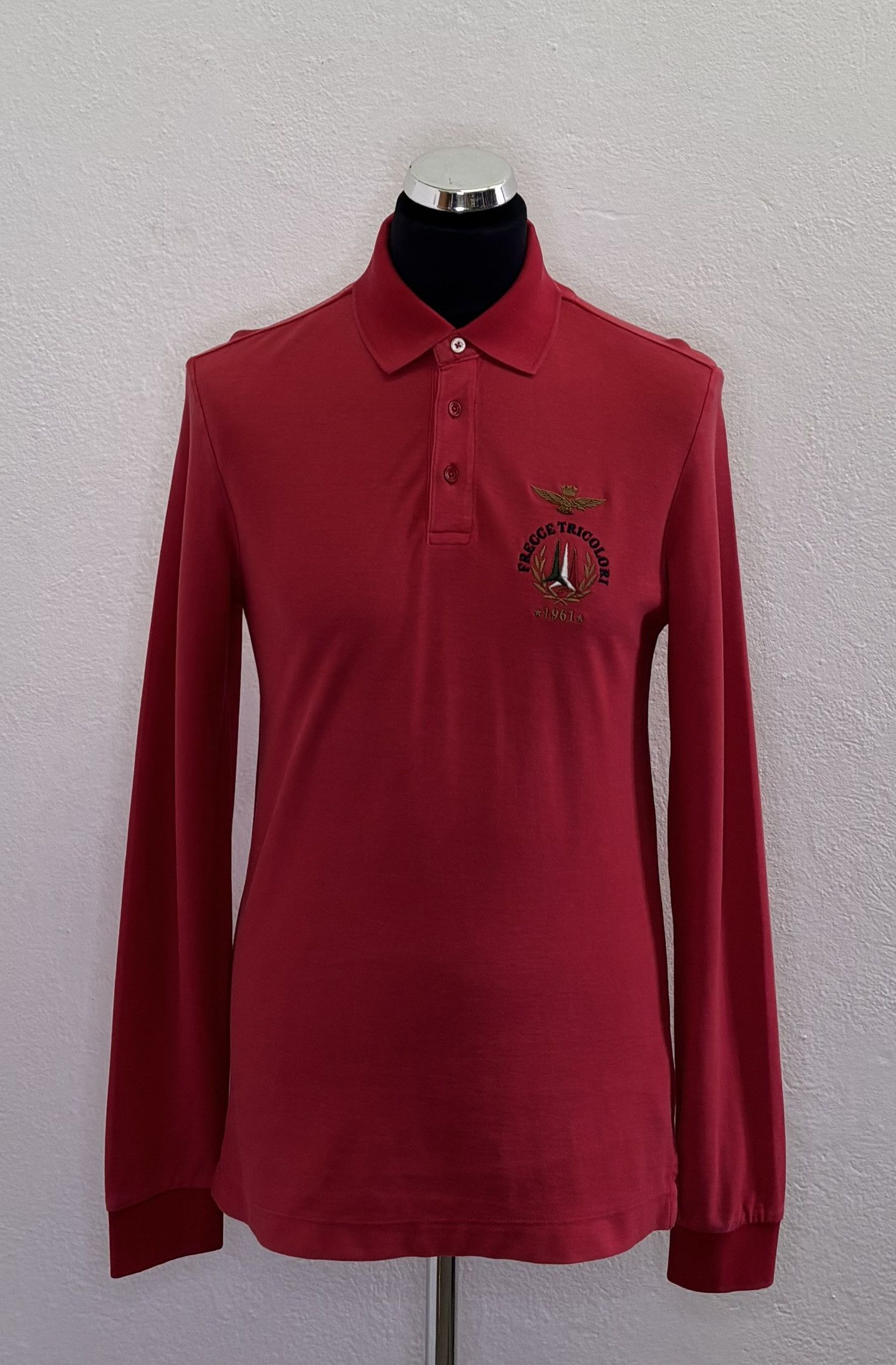 Aeronautica Militare Aeronautica Militare Long Sleeve Polo Size M Size US M / EU 48-50 / 2 - 1 Thumbnail