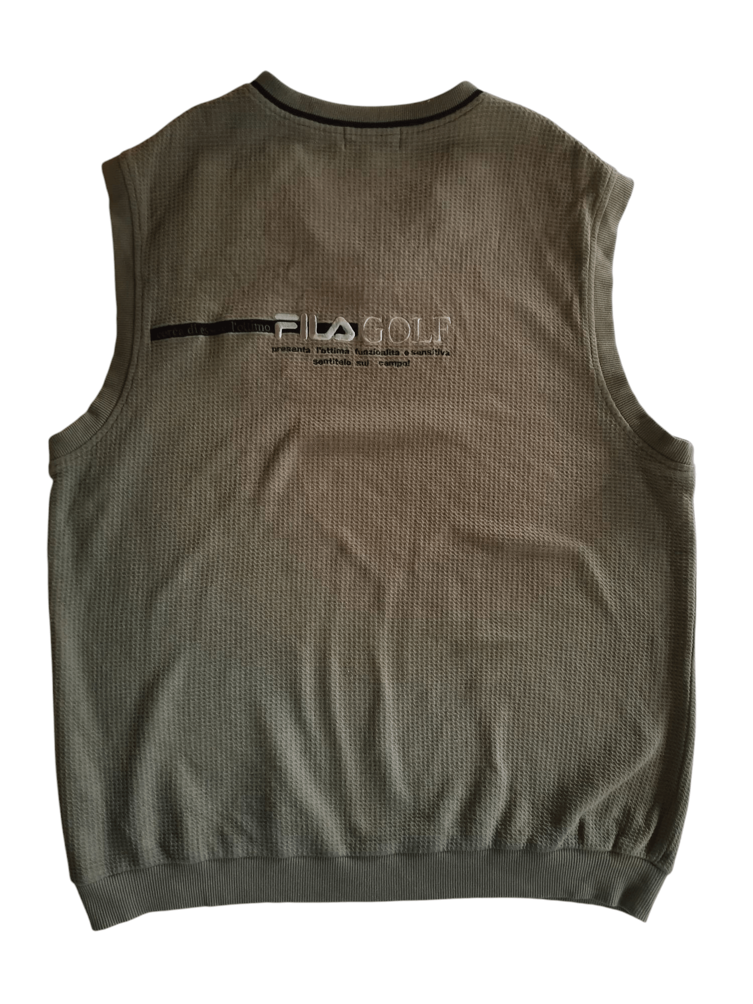 Designer × Fila × Vintage Vintage Fila Golf Italy Sleeveless T-Shirt Size US XL / EU 56 / 4 - 9 Thumbnail