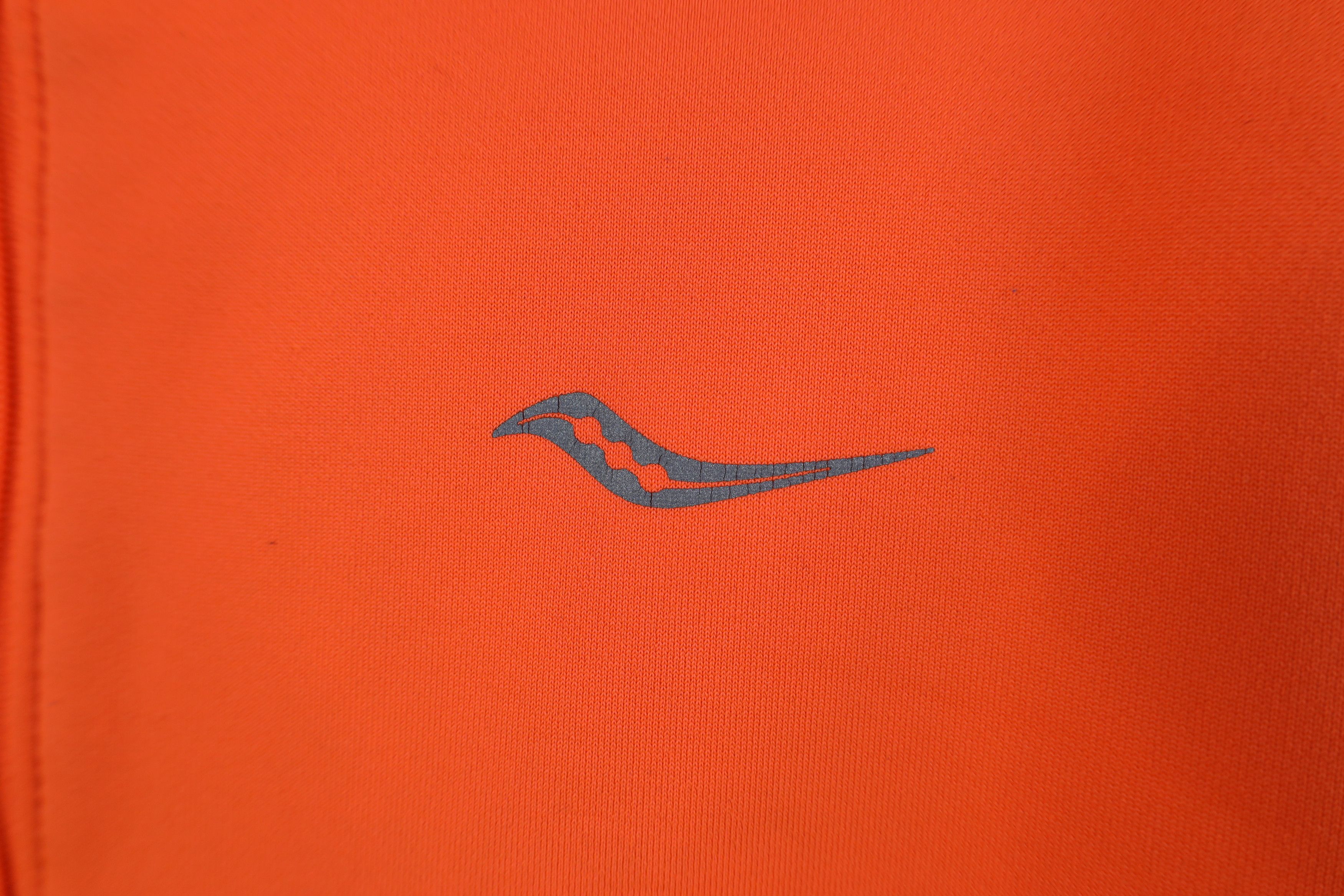 Saucony Saucony Running Marathon Half Zip 1/2 Zip Jacket Top Blaze Size US L / EU 52-54 / 3 - 4 Thumbnail