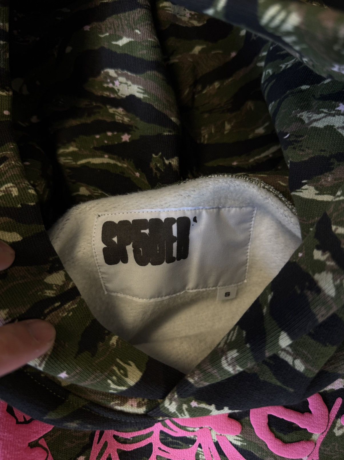 Sp5der Sp5der Worldwide Green Camo Hoodie Size S (NEW) Size US S / EU 44-46 / 1 - 5 Thumbnail