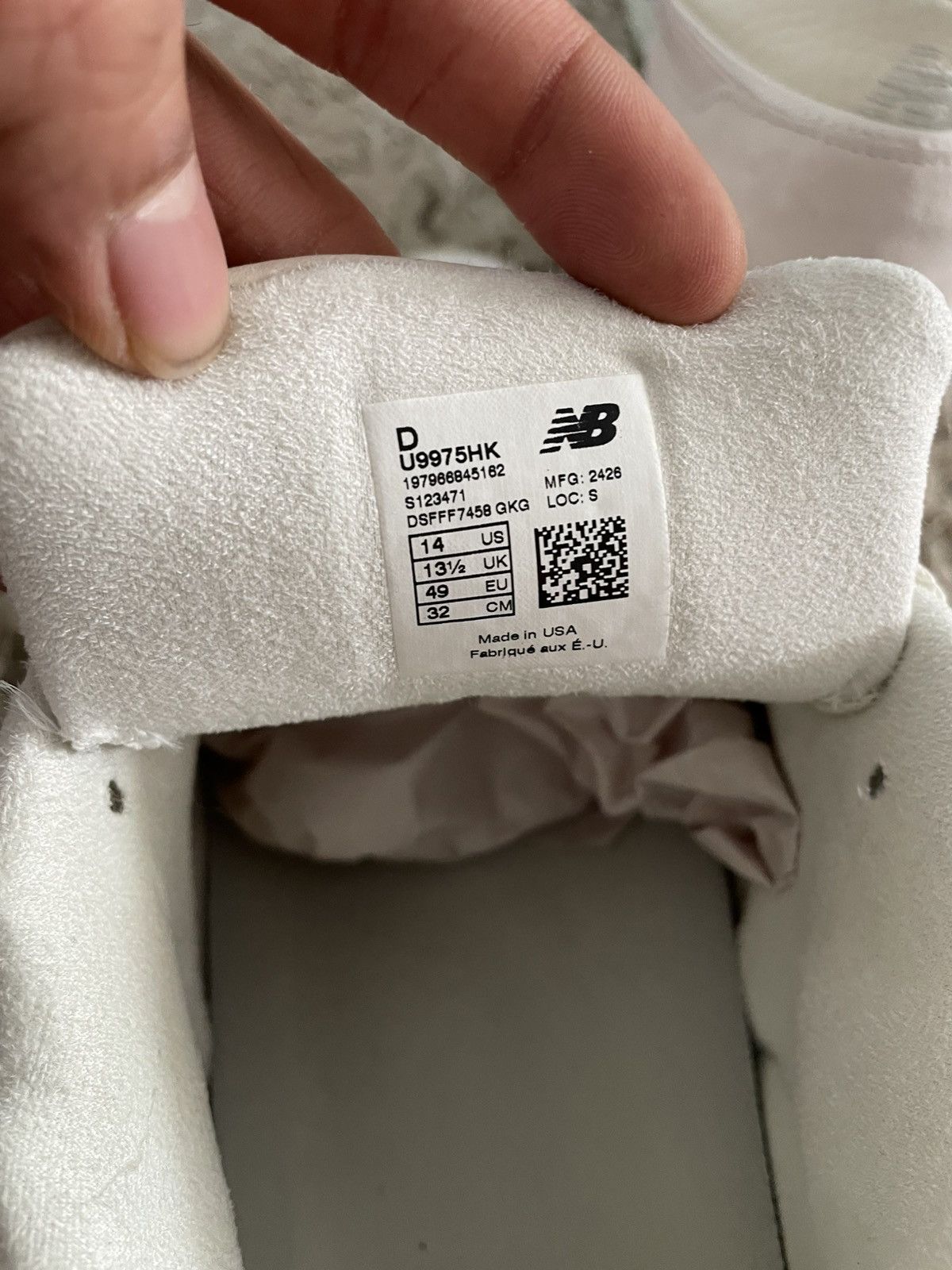 Kith × New Balance New Balance 997.5 x Ronnie Fieg ‘Easter Pack Marshmellow Size US 14 / EU 47 - 8 Thumbnail