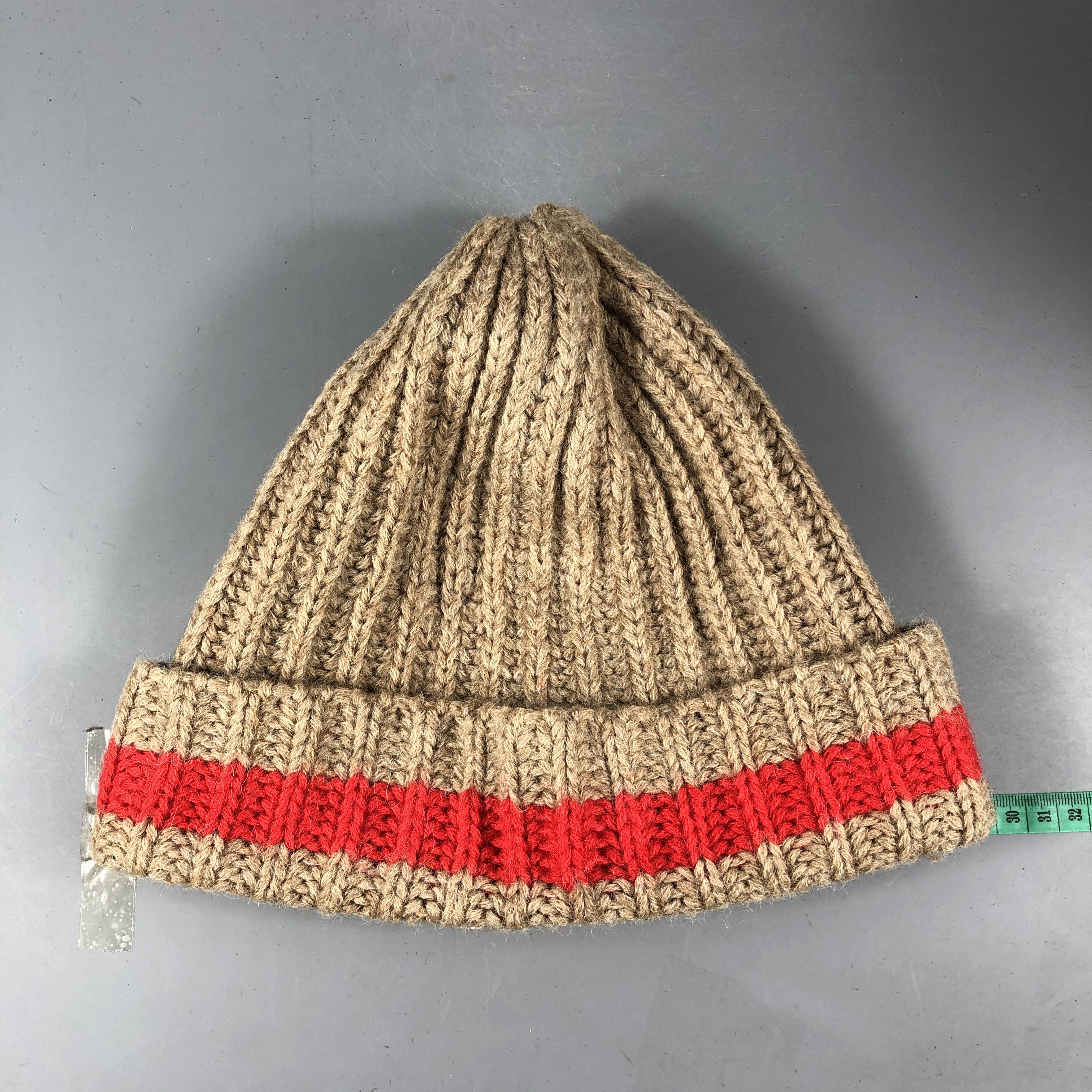 Japanese Brand × Vintage Vintage Wool Knit Beanie Size ONE SIZE - 3 Thumbnail