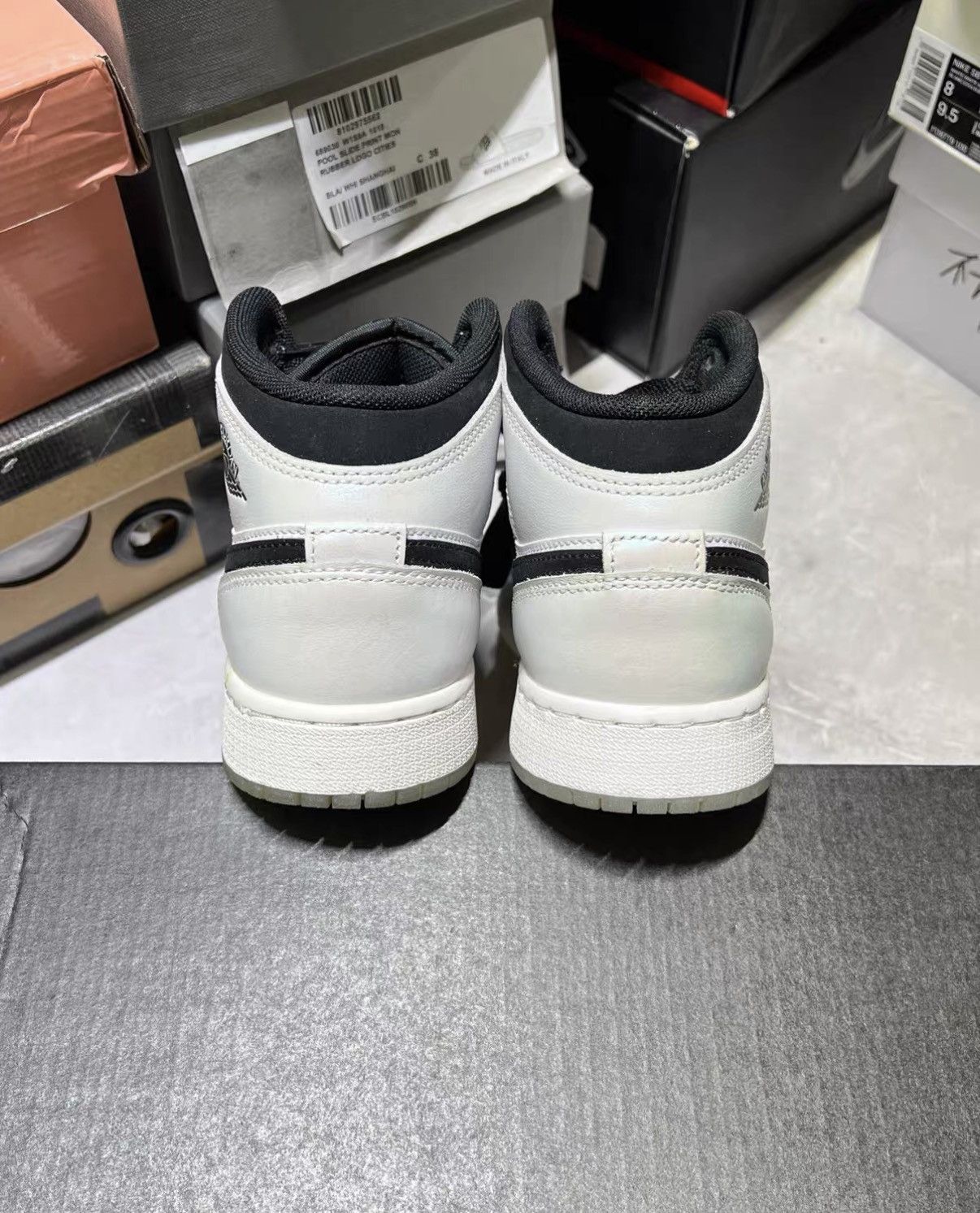 Jordan Brand Air Jordan 1 Panda J42 Size US 5 / IT 35 - 5 Thumbnail