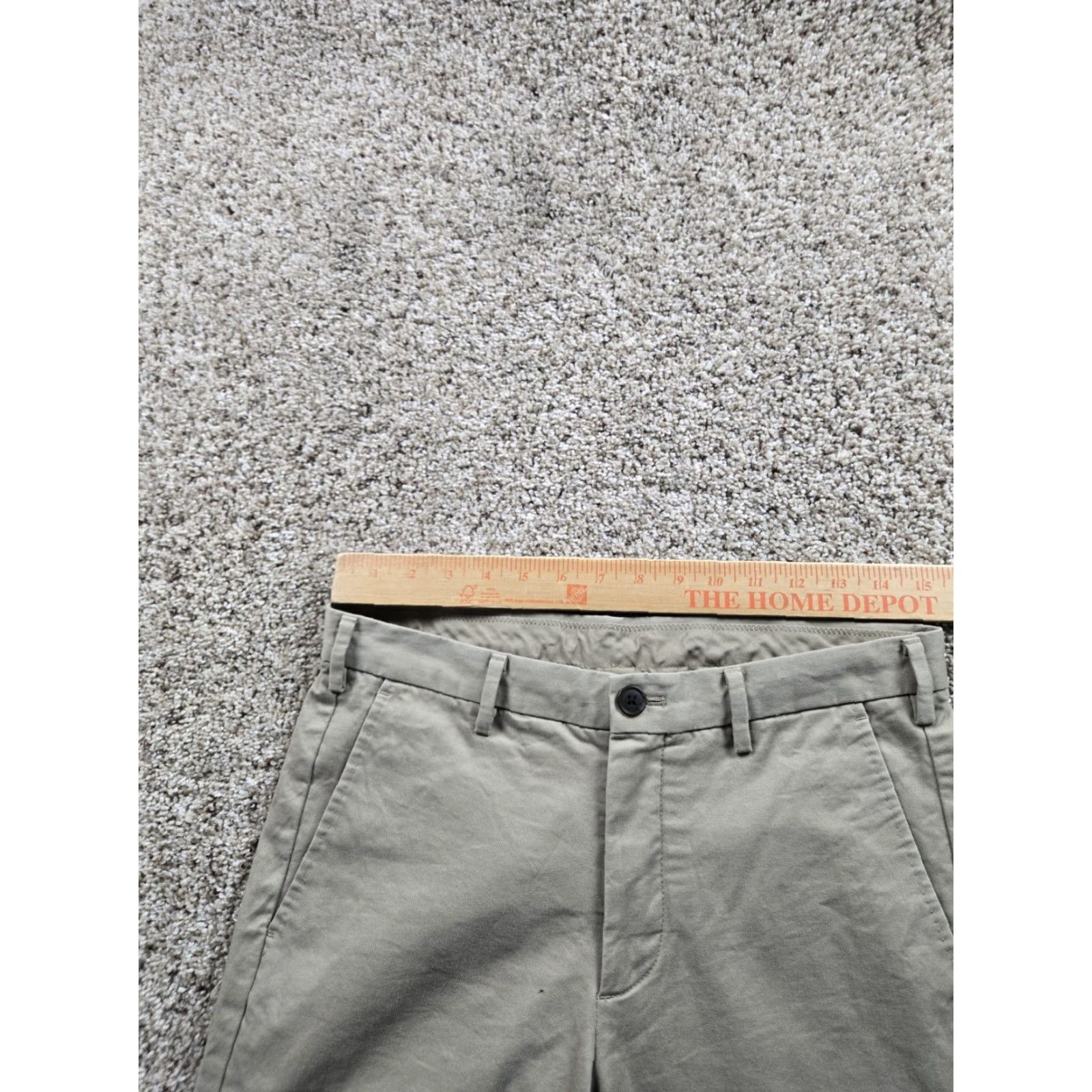 Uniqlo Uniqlo Chino Pants Slim Beig e 30X34 Mens Straight Leg Stretch Casual Business Size US 30 / EU 46 - 7 Thumbnail