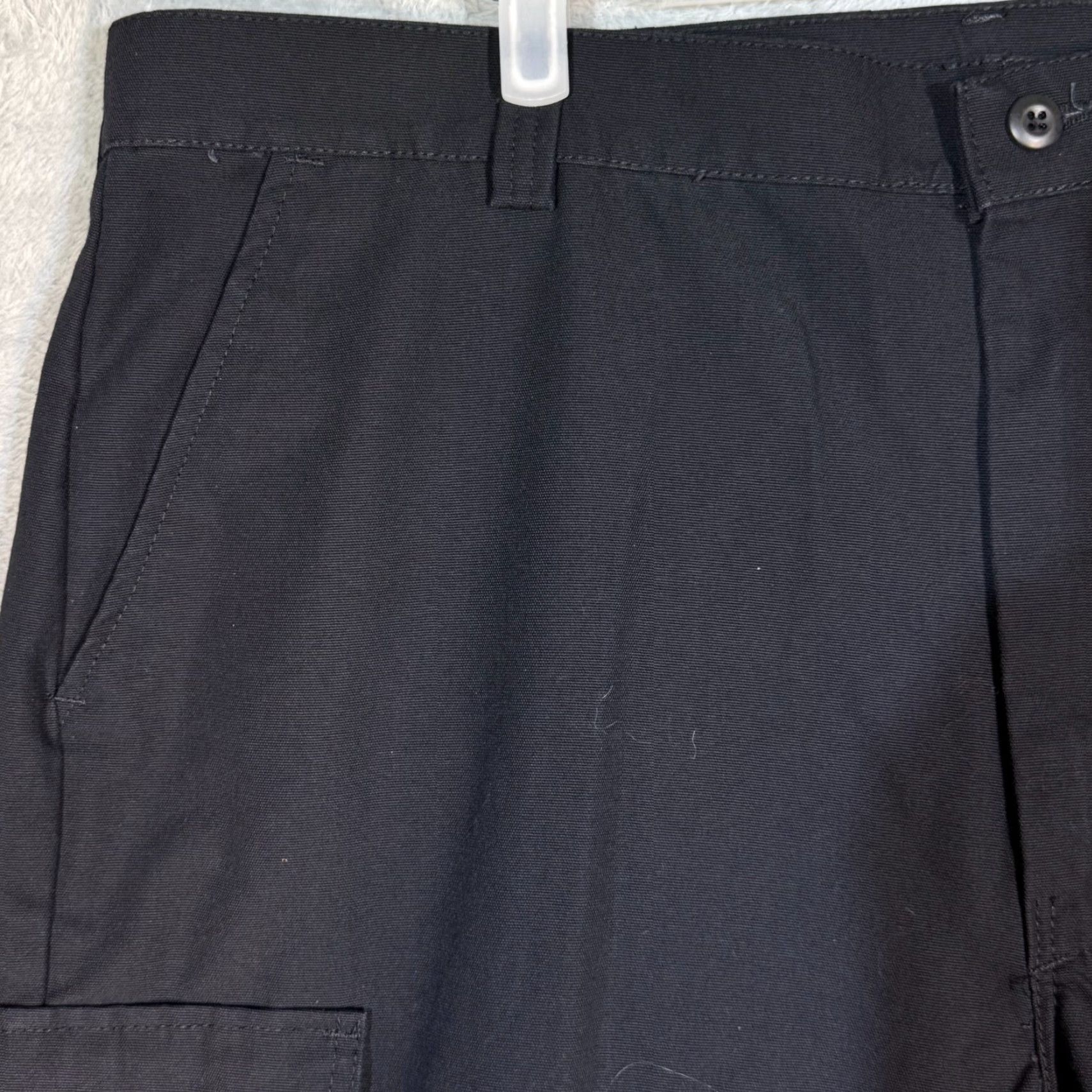 Dickies Dickies Work Pants Men 44 x 32 Black Polyester High Rise Utility Outdoor Pants Size US 44 / EU 60 - 3 Thumbnail