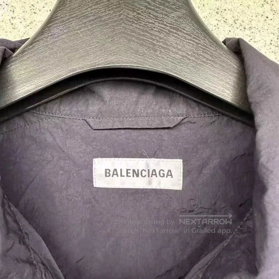 Balenciaga Balenciaga Black Green Windbreaker. Size S / US 4 / IT 40 - 2 Thumbnail