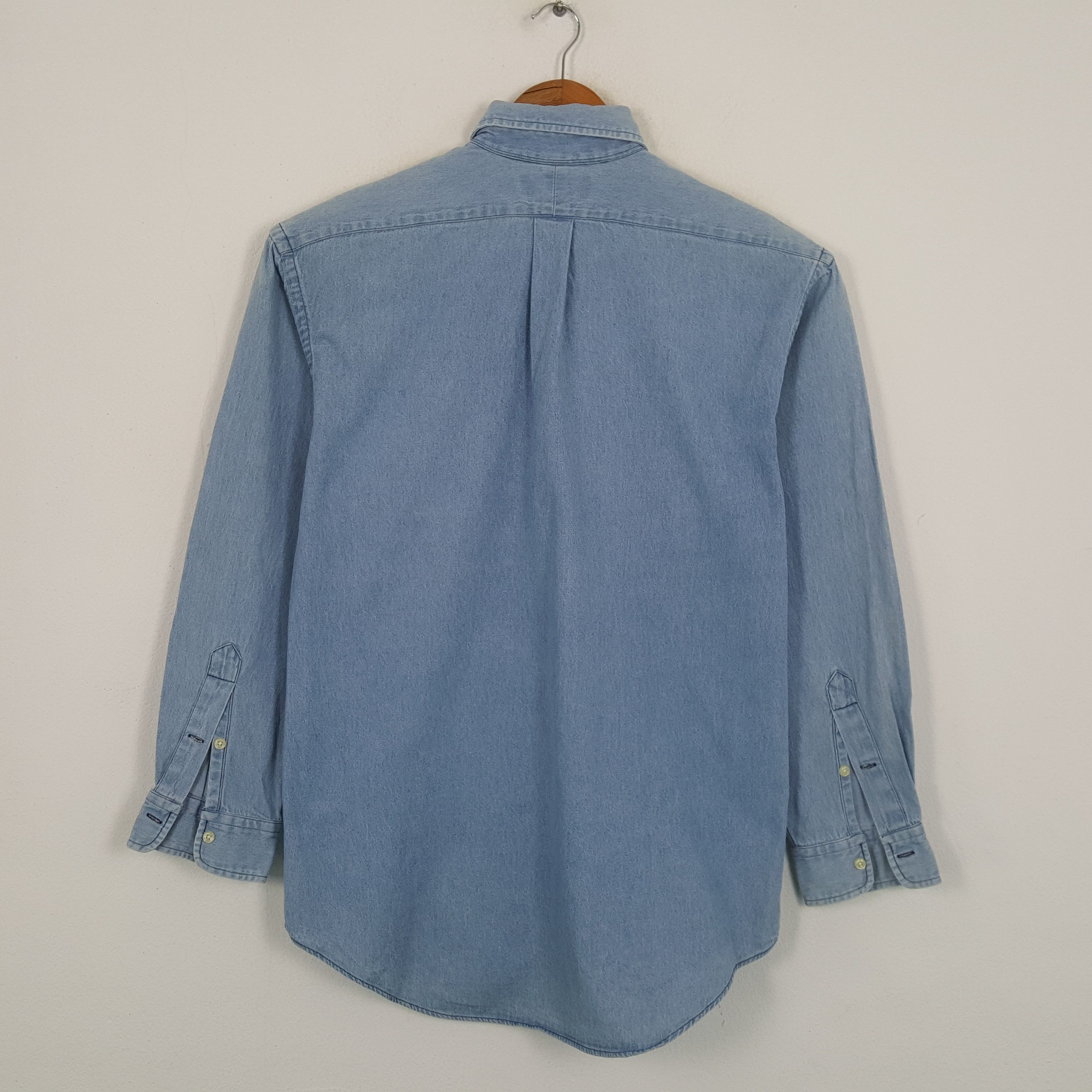 Vintage POLO by RALPH LAUREN Fashion Brand Denim Shirts