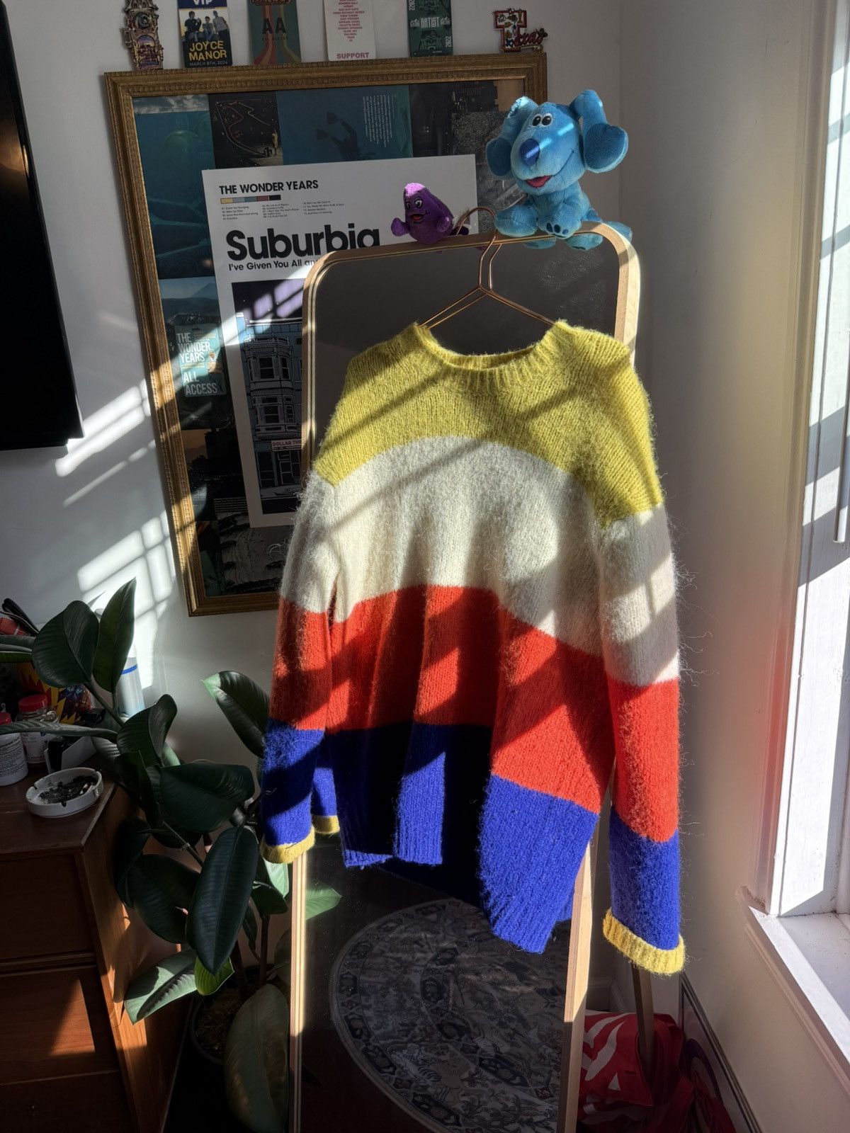 Acne Studios RARE GRAIL Acne Studios block pattern sweater Size US M / EU 48-50 / 2 - 9 Thumbnail