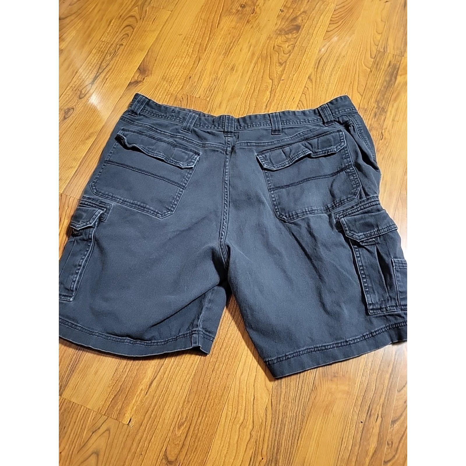 Vintage VINTAGE Redhead Brand Co. Cargo Shorts 42" Waist 20" Length Blue 6 Pocket Mens Size US 42 / EU 58 - 8 Thumbnail