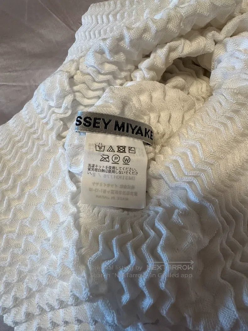 Issey Miyake Issey Miyake White Bubble Dress Size M / US 6-8 / IT 42-44 - 3 Thumbnail