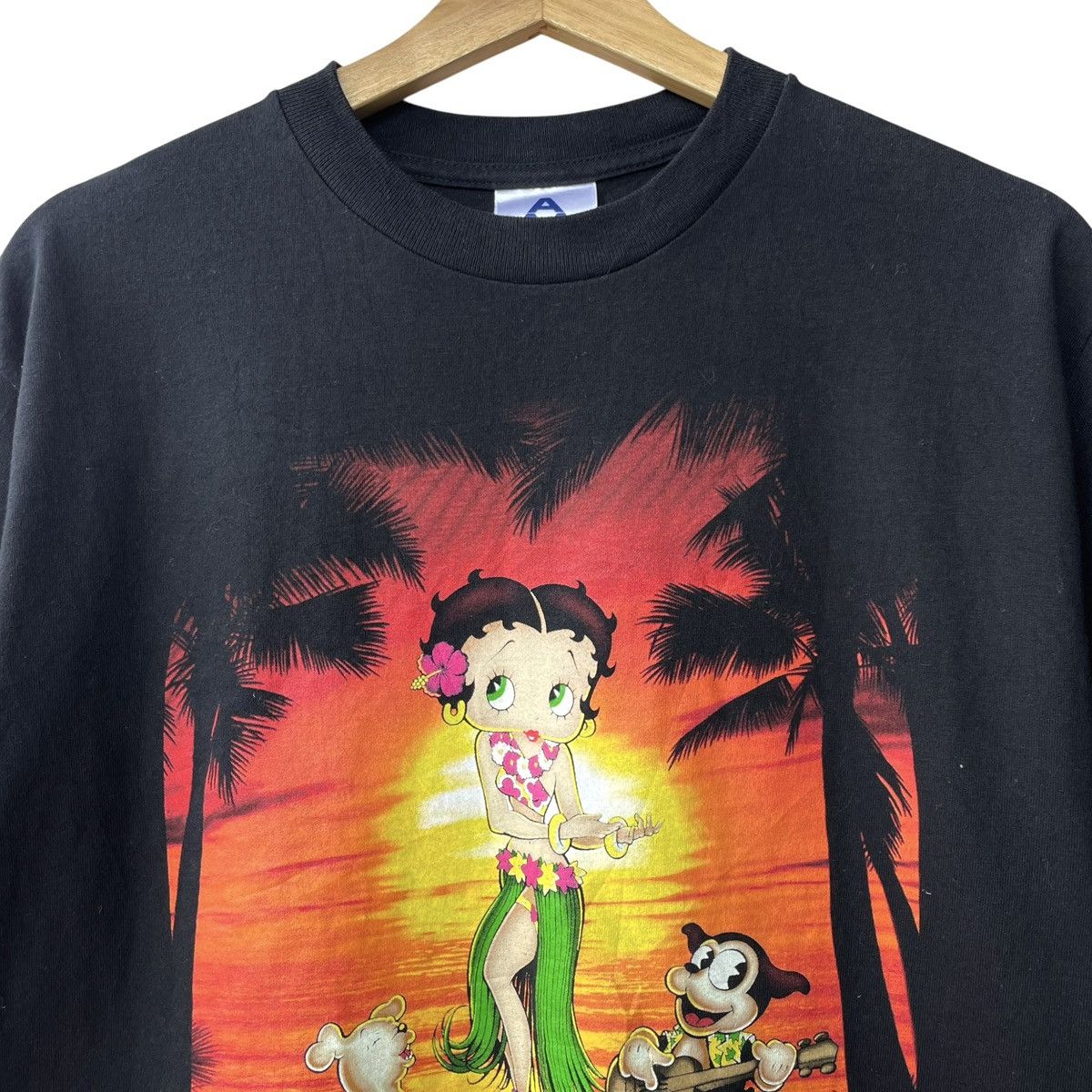 Vintage Betty Boop NOS Hawaii Vintage 2002 Mirror Print Tee Size US M / EU 48-50 / 2 - 3 Thumbnail