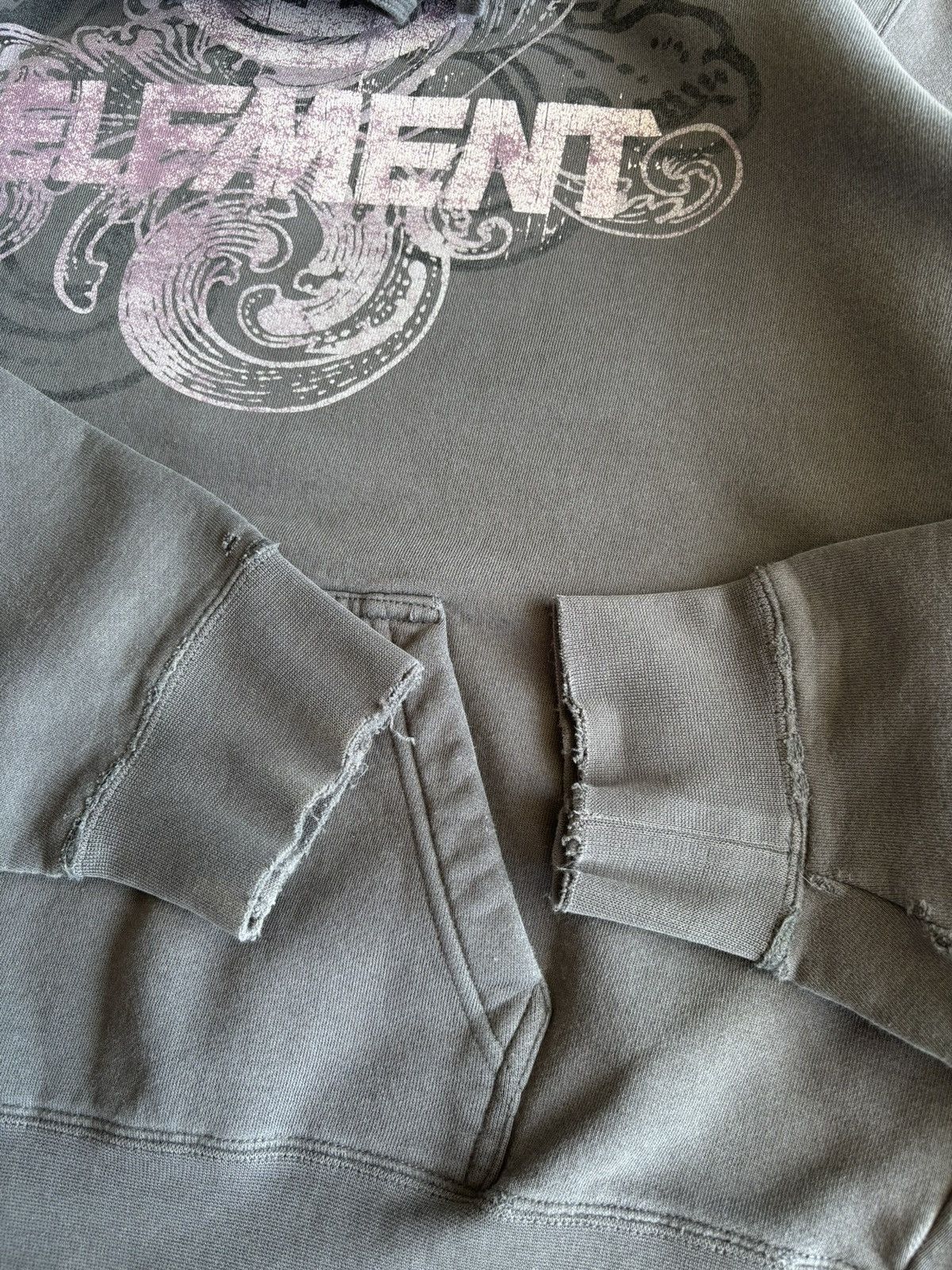 Element Vintage 90s Element Y2K Style Skate Surf Grey Hoodie Size US L / EU 52-54 / 3 - 6 Thumbnail
