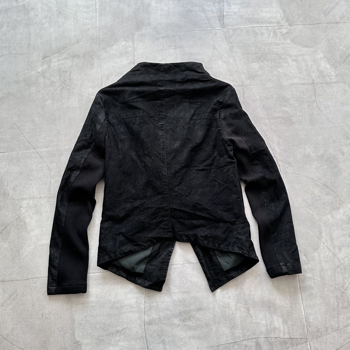 Hysteric Glamour × Undercover Gothic Biker Jacket Side Zip Punk Demeulemeester Vibe Size S / US 4 / IT 40 - 13 Thumbnail