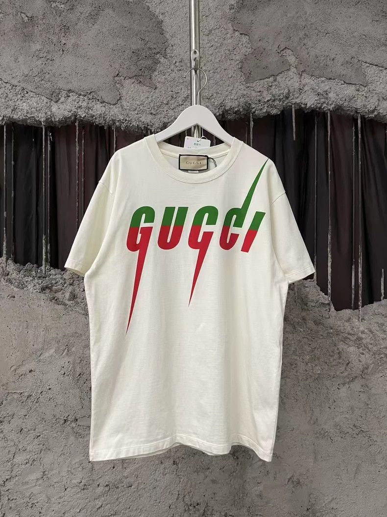 Gucci Gucci Lightning Short Sleeve T-shirt-dmc Size US XS / EU 42 / 0 - 1 Thumbnail