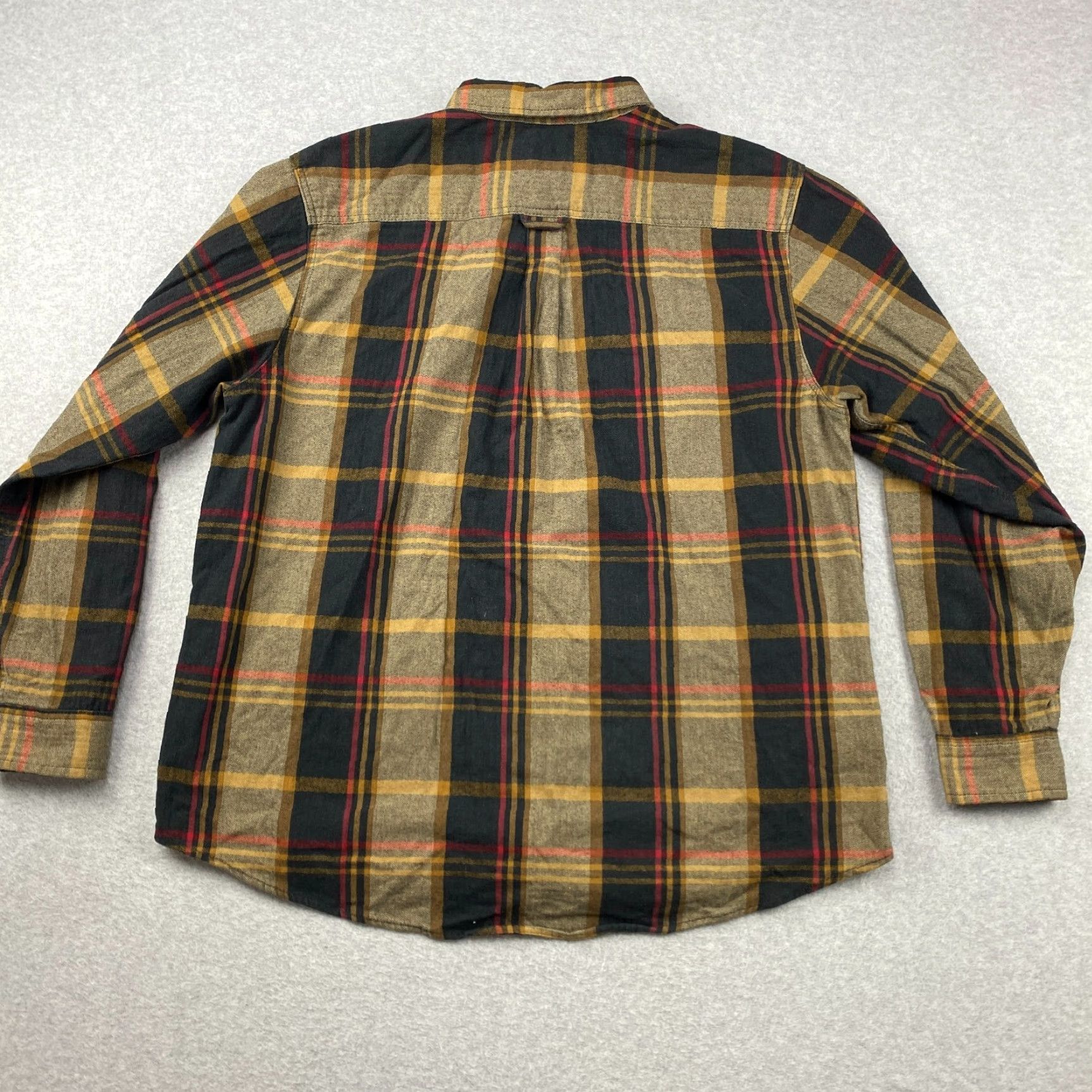Orvis Orvis Big Bear Flannel Shirt Mens 2XL Plaid Heavyweight Long Sleeve Pockets Multicolor Button-Up Casual Outdoor Regular Fit Logo Climate: All Seasons Size US XXL / EU 58 / 5 - 6 Thumbnail