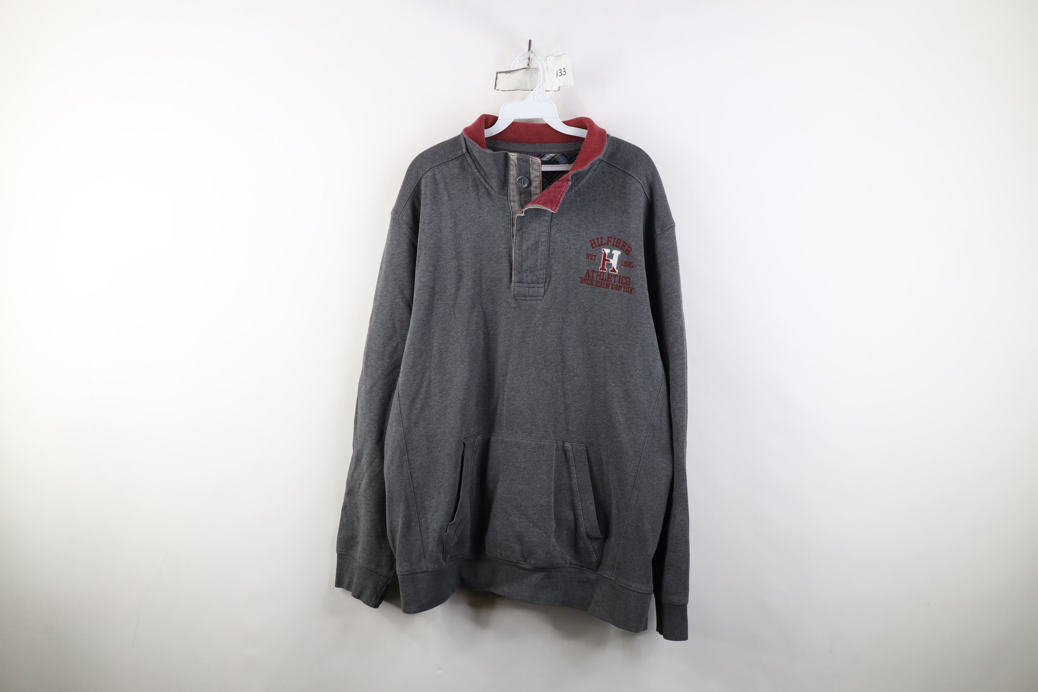 Tommy Hilfiger Vintage Tommy Hilfiger Athletics Heavyweight Sweatshirt Size US XL / EU 56 / 4 - 1 Thumbnail