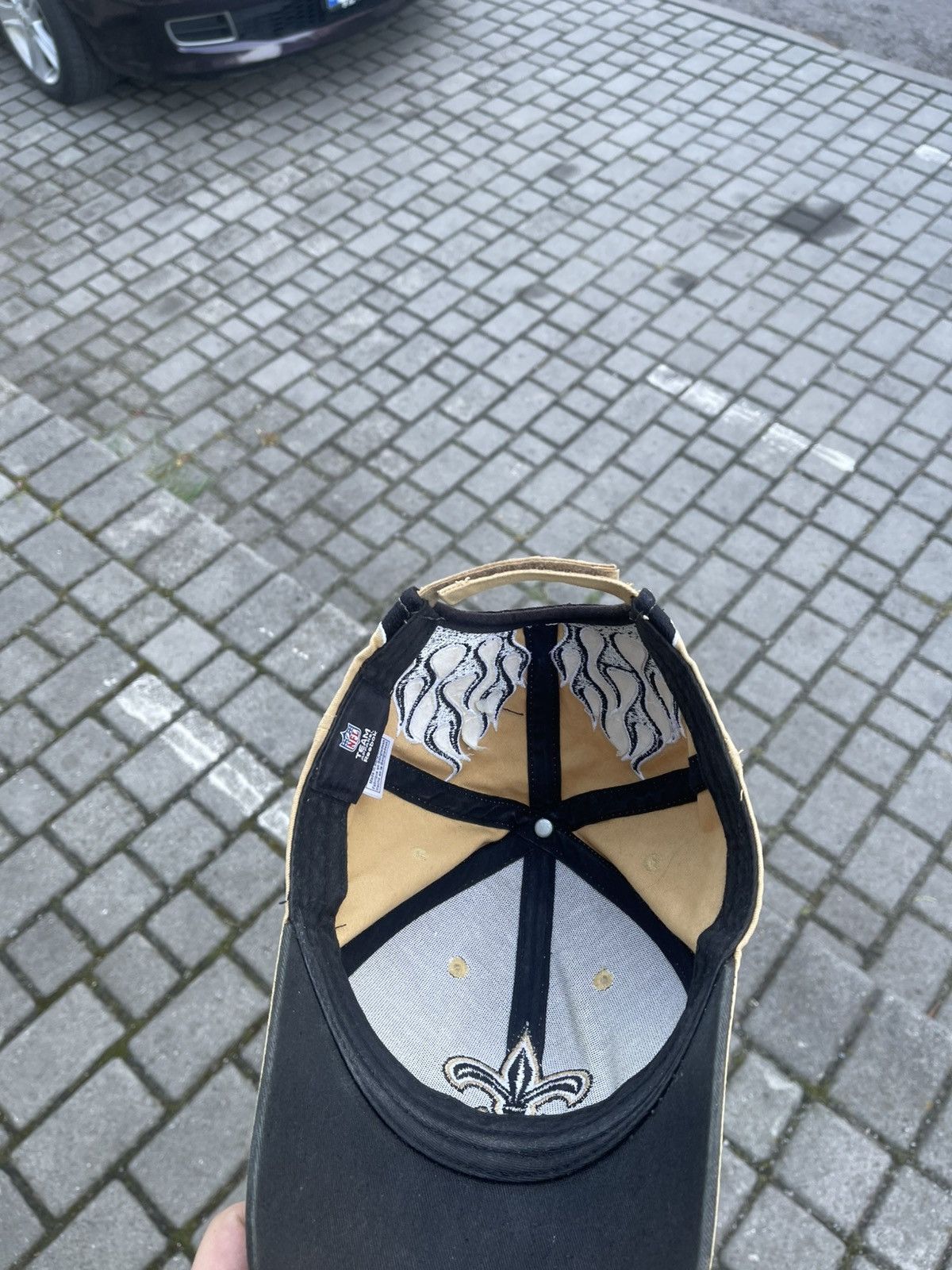 NFL × Reebok New Orleans Saints Hat Cap Reebok NFL Fire Size ONE SIZE - 4 Thumbnail