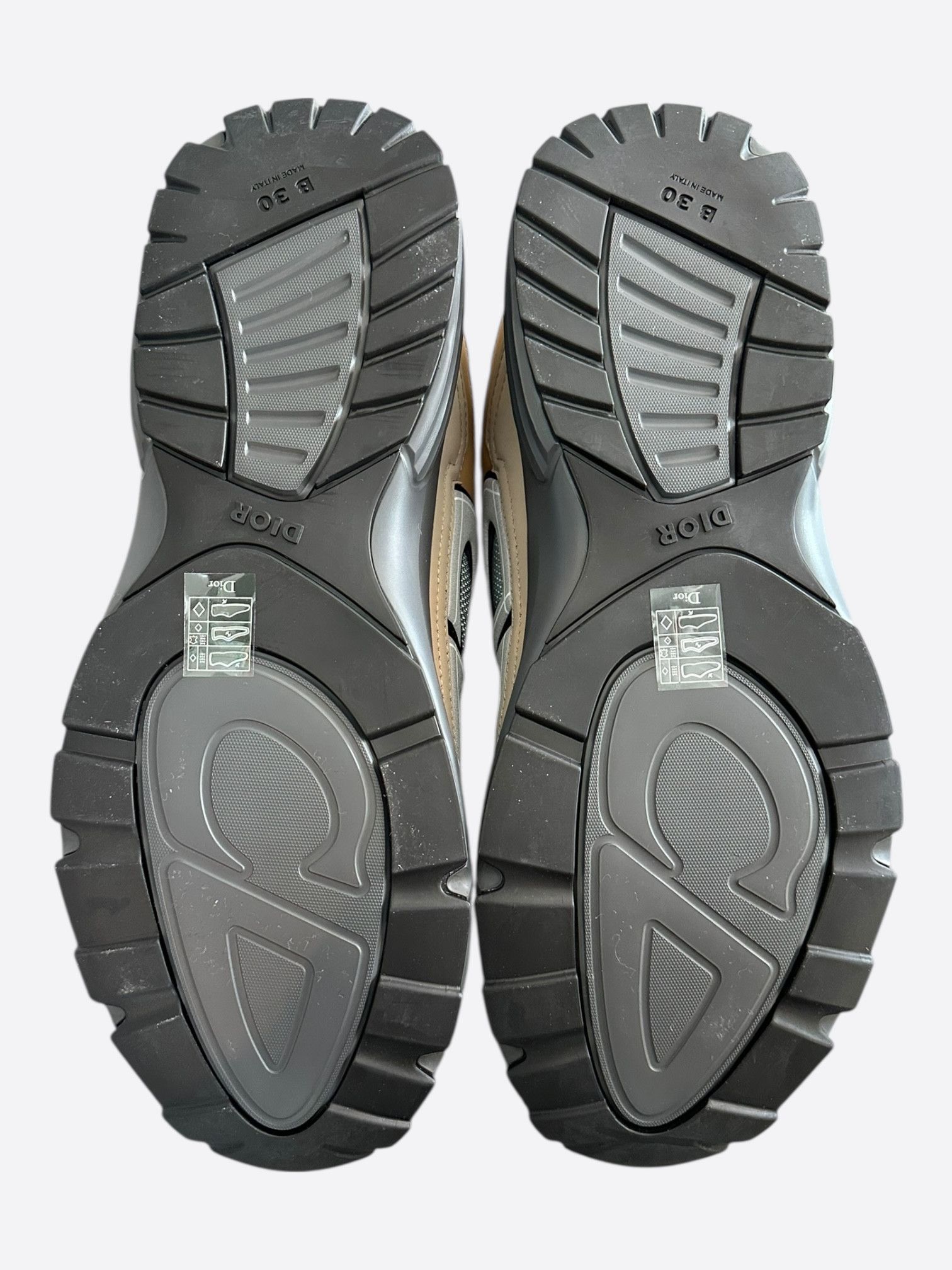 Dior Dior Brown & Black B30 Sneakers Size US 13 / EU 46 - 7 Thumbnail