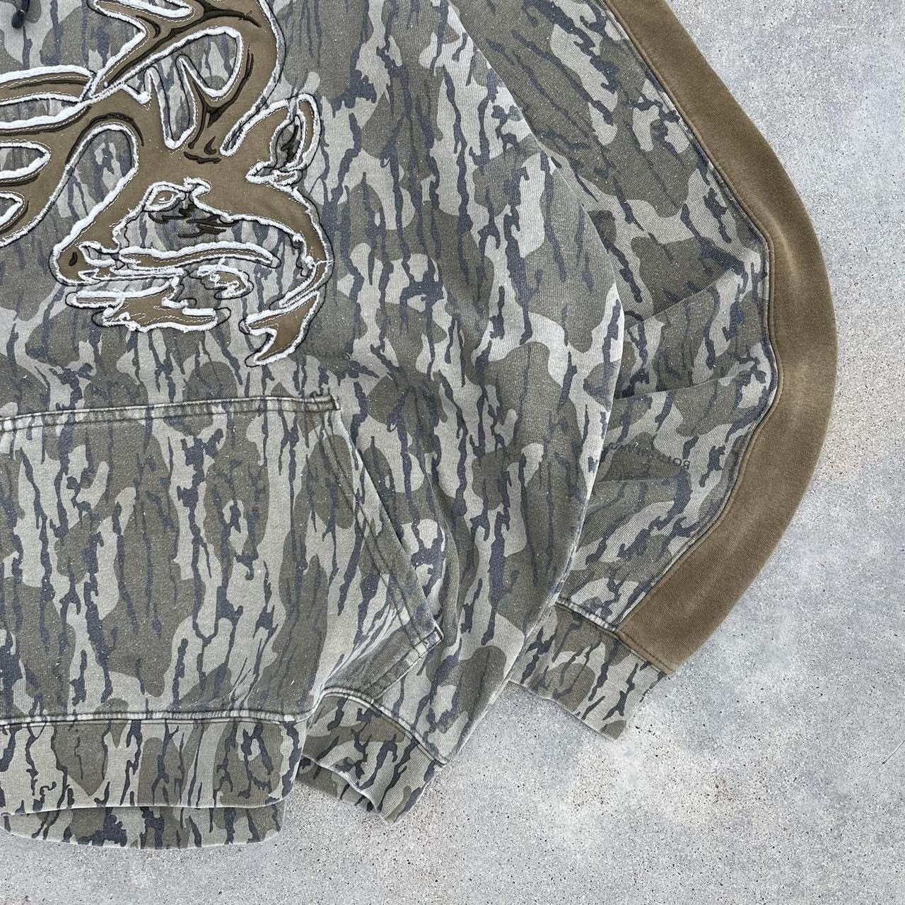 Japanese Brand × Vintage Crazy vintage Y2K faded Realtree camo grunge hunting hoodie Size US M / EU 48-50 / 2 - 2 Thumbnail