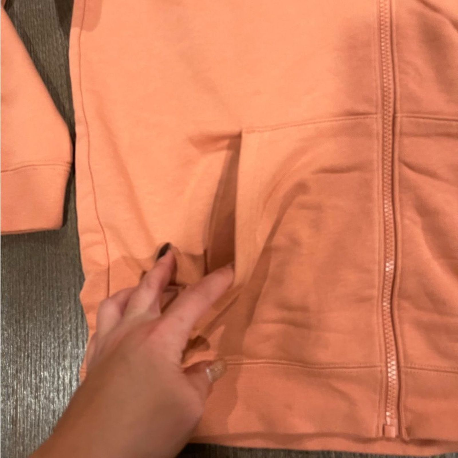 Converse NWT Converse Unisex Long Sleeve Full Zip Hoodie - Size XS Size XS / US 0-2 / IT 36-38 - 6 Thumbnail