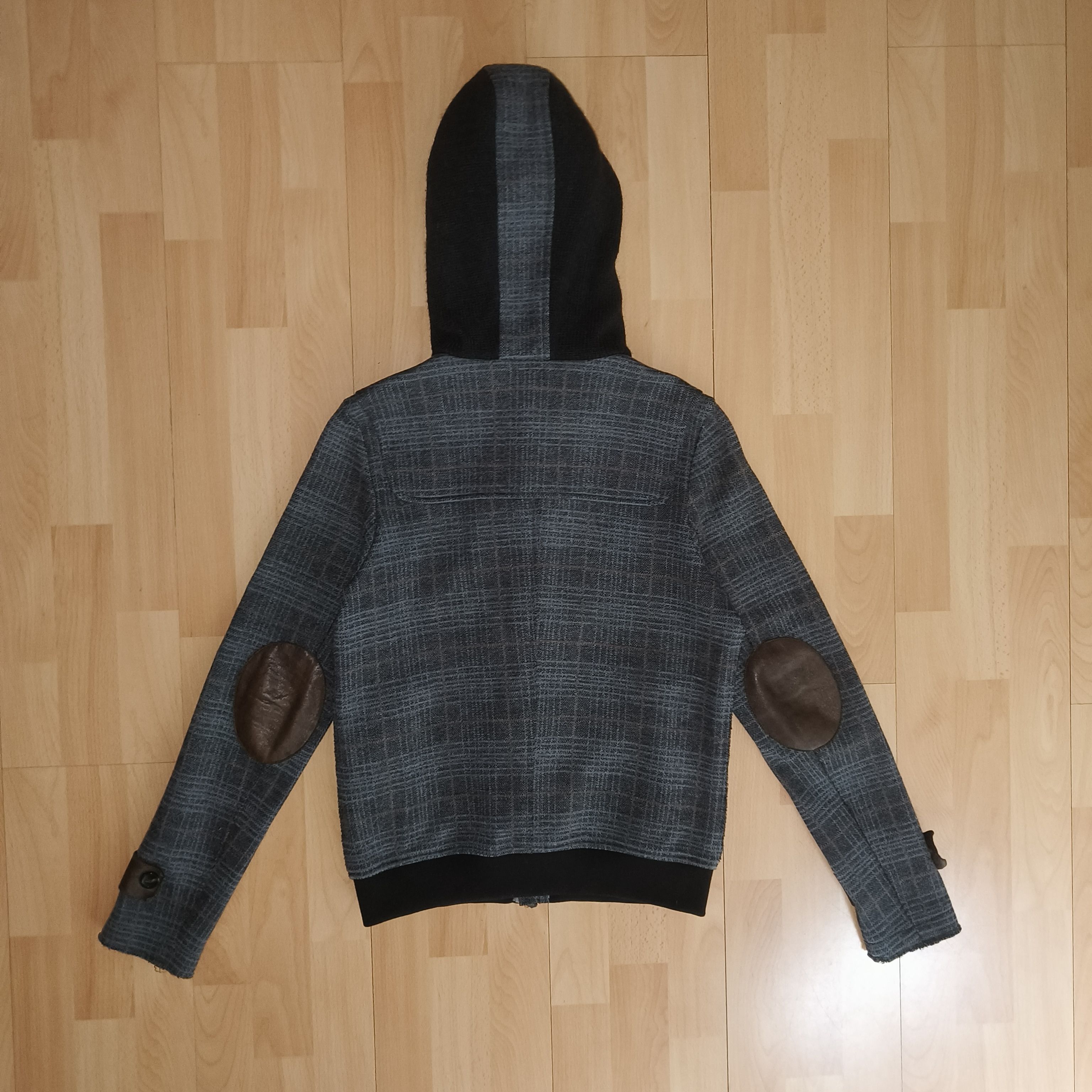 Paolo Pecora Paolo Pecora Checked Virgin Wool Alpaca Duffle Coat Size US S / EU 44-46 / 1 - 7 Thumbnail