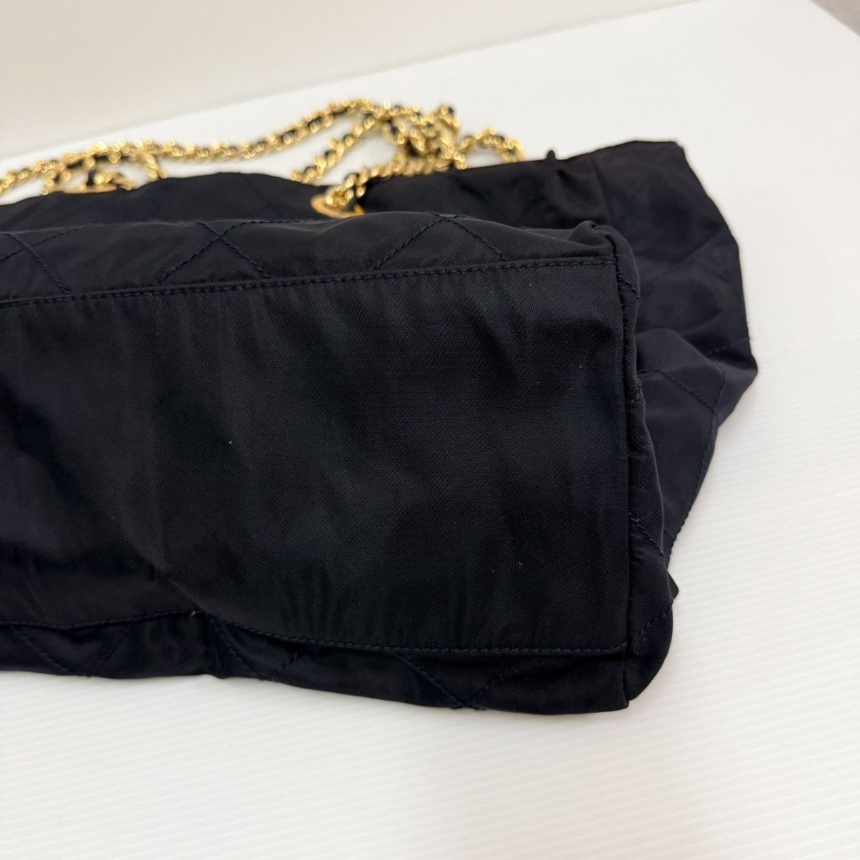 Prada Prada Nylon Large Shoulder Chain Bag Size ONE SIZE - 13 Thumbnail