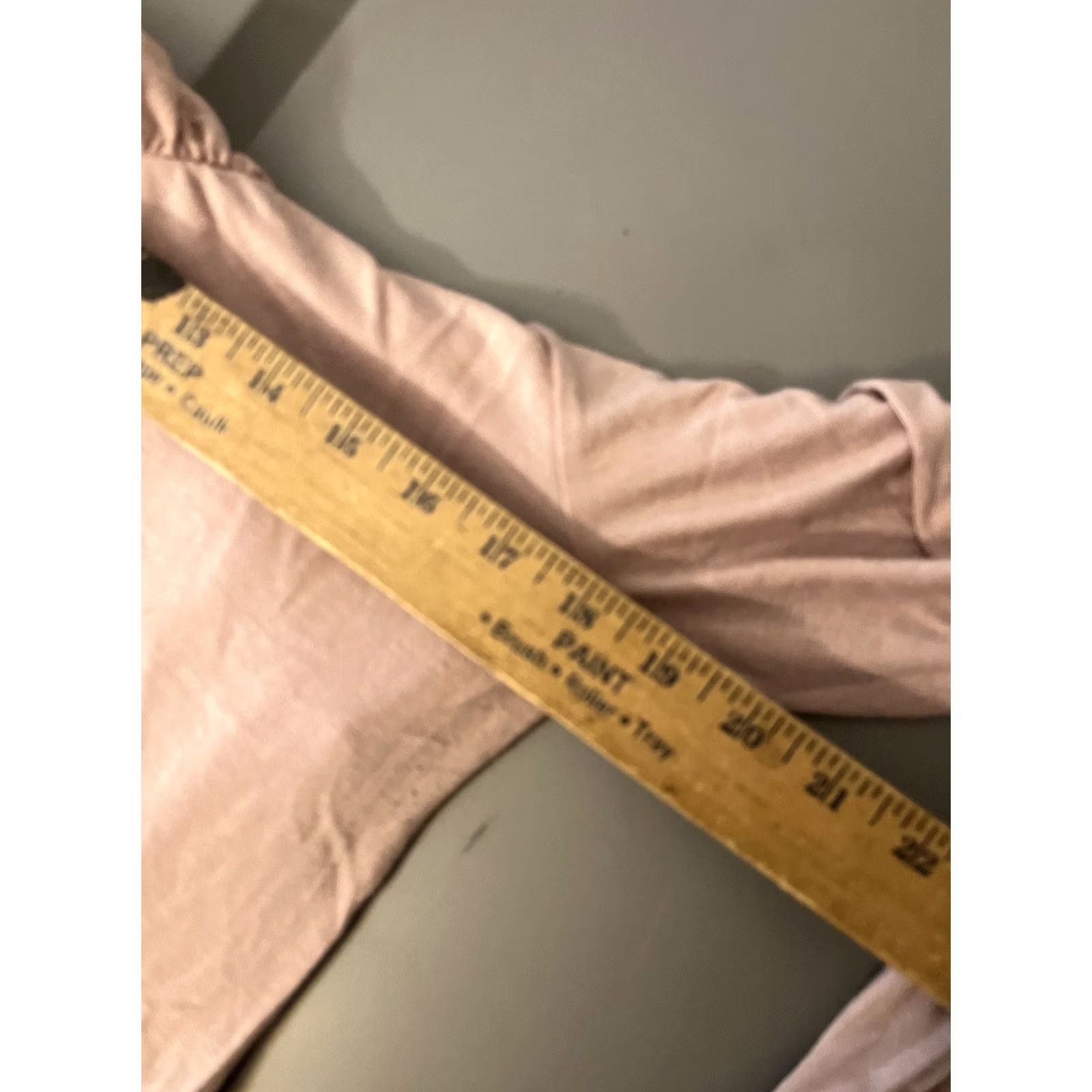 Express Express Blouse Pink V-Neck Long Sleeve Ruffle Top Shirt Size L Womens Size L / US 10 / IT 46 - 5 Thumbnail