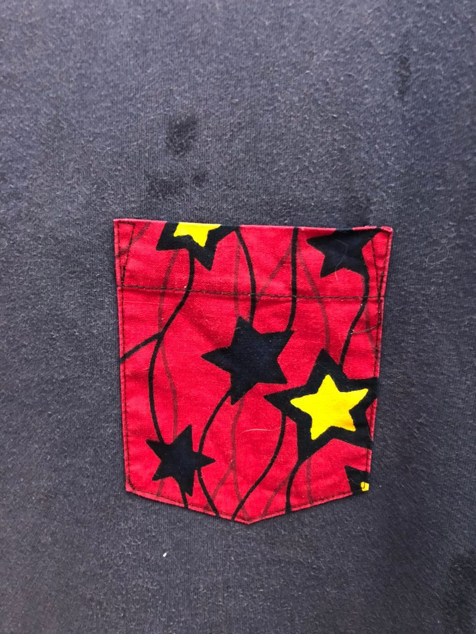 Vintage CLOUDY pokets t shirt africa x japan Size US M / EU 48-50 / 2 - 3 Thumbnail