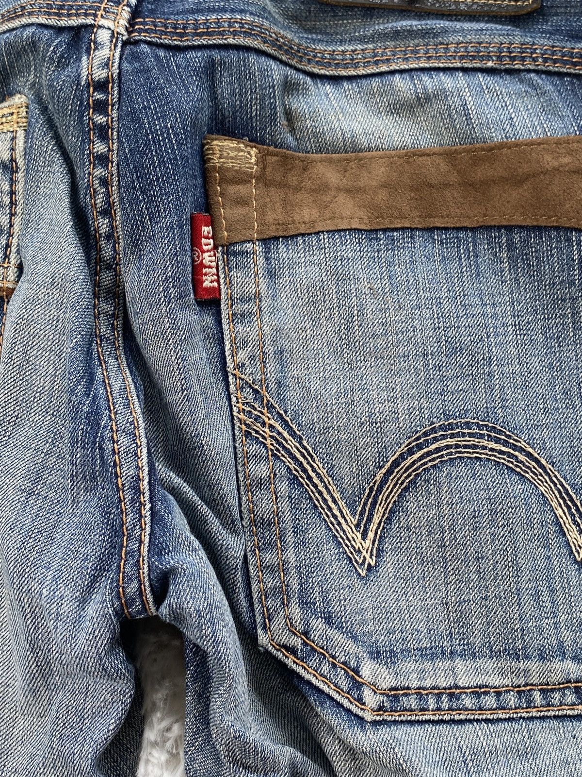 Edwin 💥Last Drop 💥Edwin Bushpant BlueTrip Pant Jeans Made in Japan Size US 31 - 16 Thumbnail