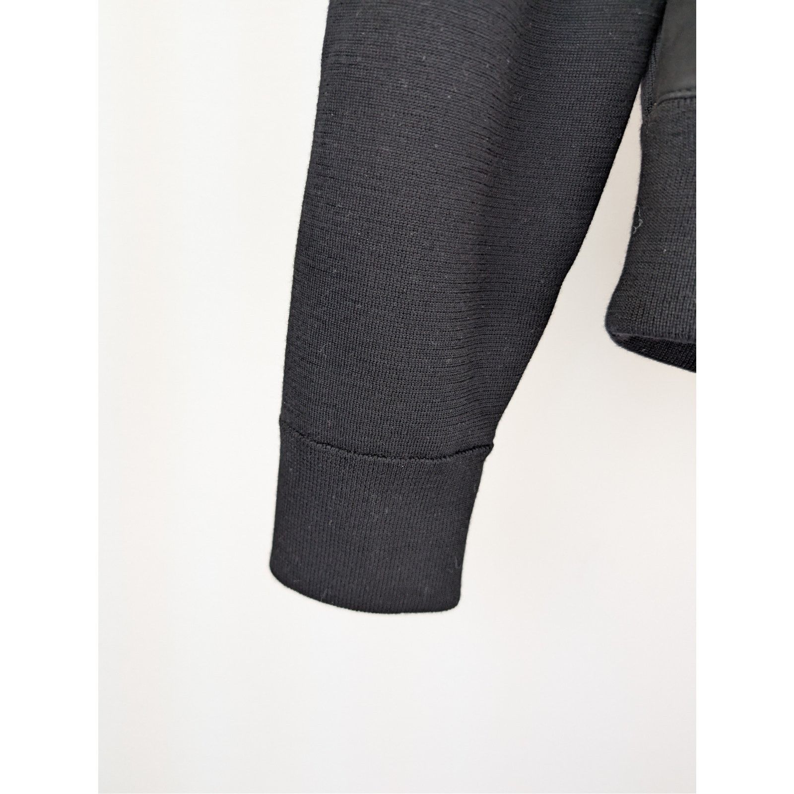 Tom Ford o1rshd1 CC20 Panelled Merino Wool and Suede Zip-Up Hoodie Size US M / EU 48-50 / 2 - 5 Thumbnail