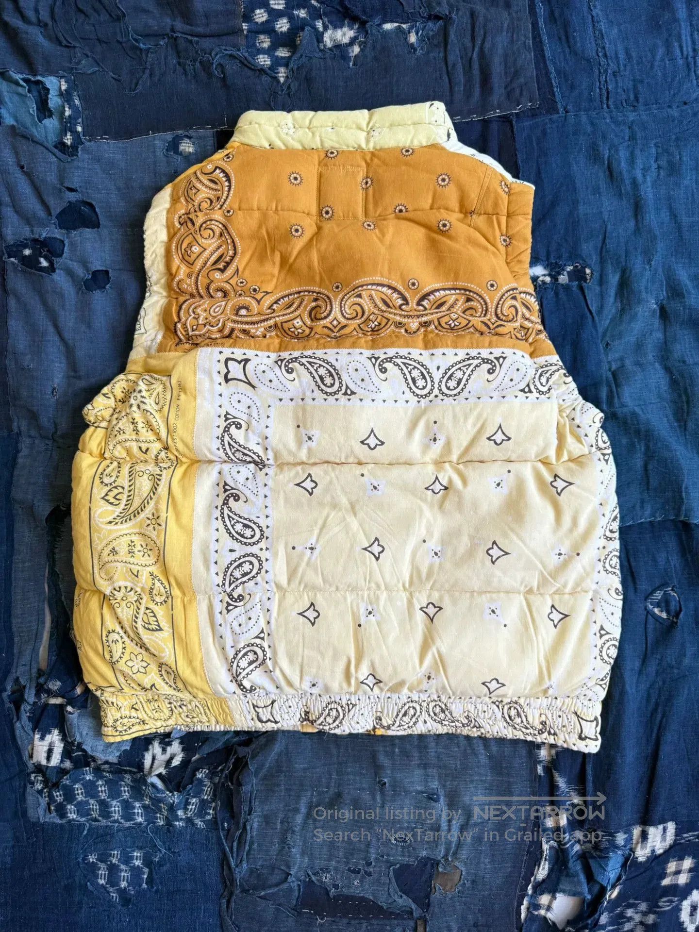 Visvim Visvim Insulator Down Vest in Yellow. Size US XL / EU 56 / 4 - 3 Thumbnail