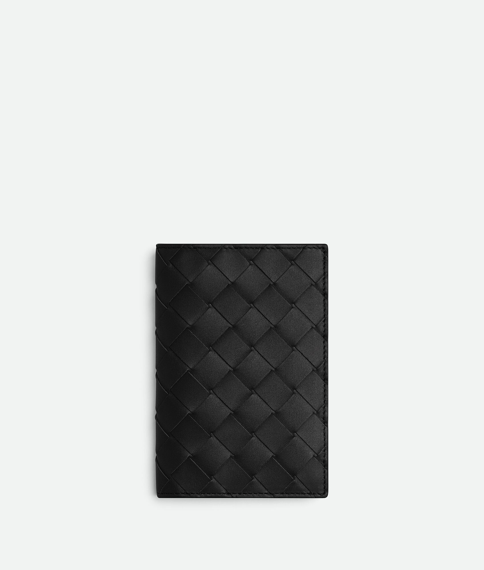 Bottega Veneta o1lf3ng10525 Size: OS / Intrecciato Passport Case in Black Size ONE SIZE - 1 Thumbnail