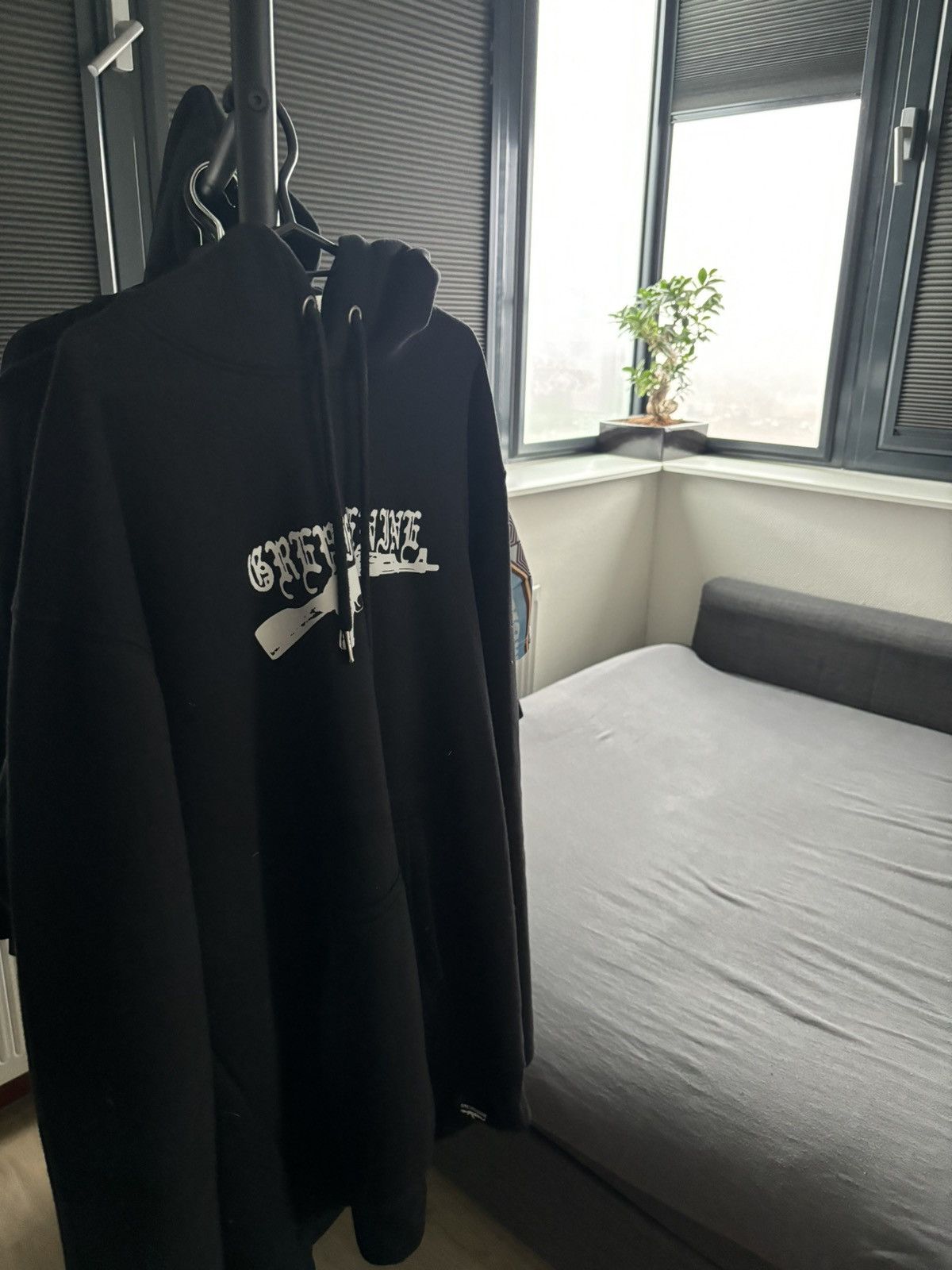 GreyFiveNine Black Hoodie
