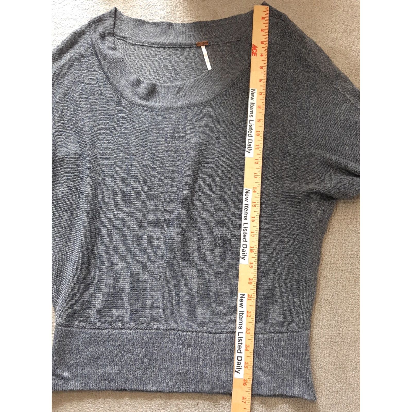 Vintage POOF APPAREL Sweater Women Short Sleeve S Blue Knit Pullover Knit Open-Knit Size S Womens Size S / US 4 / IT 40 - 4 Thumbnail