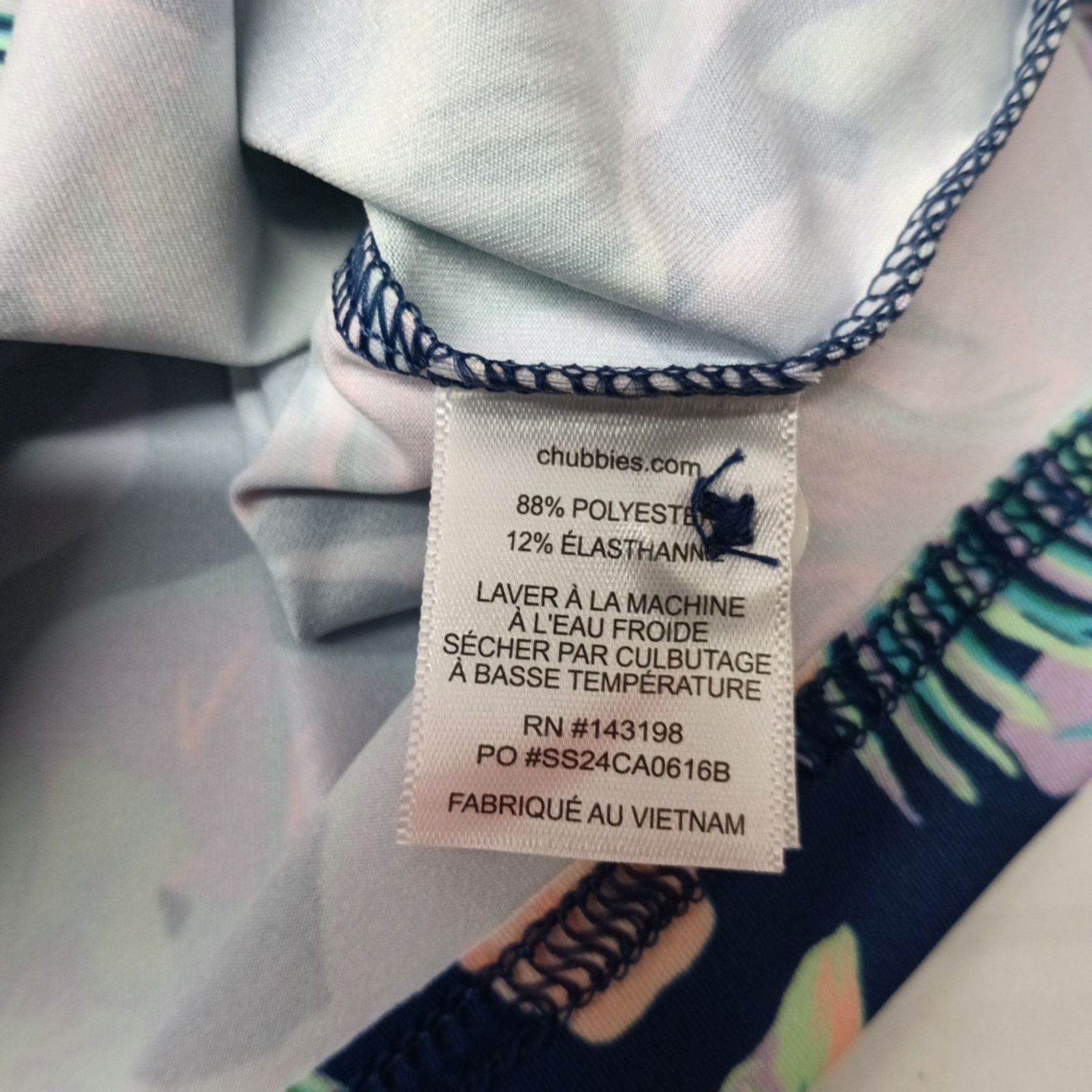 Chubbies Chubbies Men's Polo 2.0 Shirt "Night Fauna" Size M Medium Size US M / EU 48-50 / 2 - 7 Thumbnail