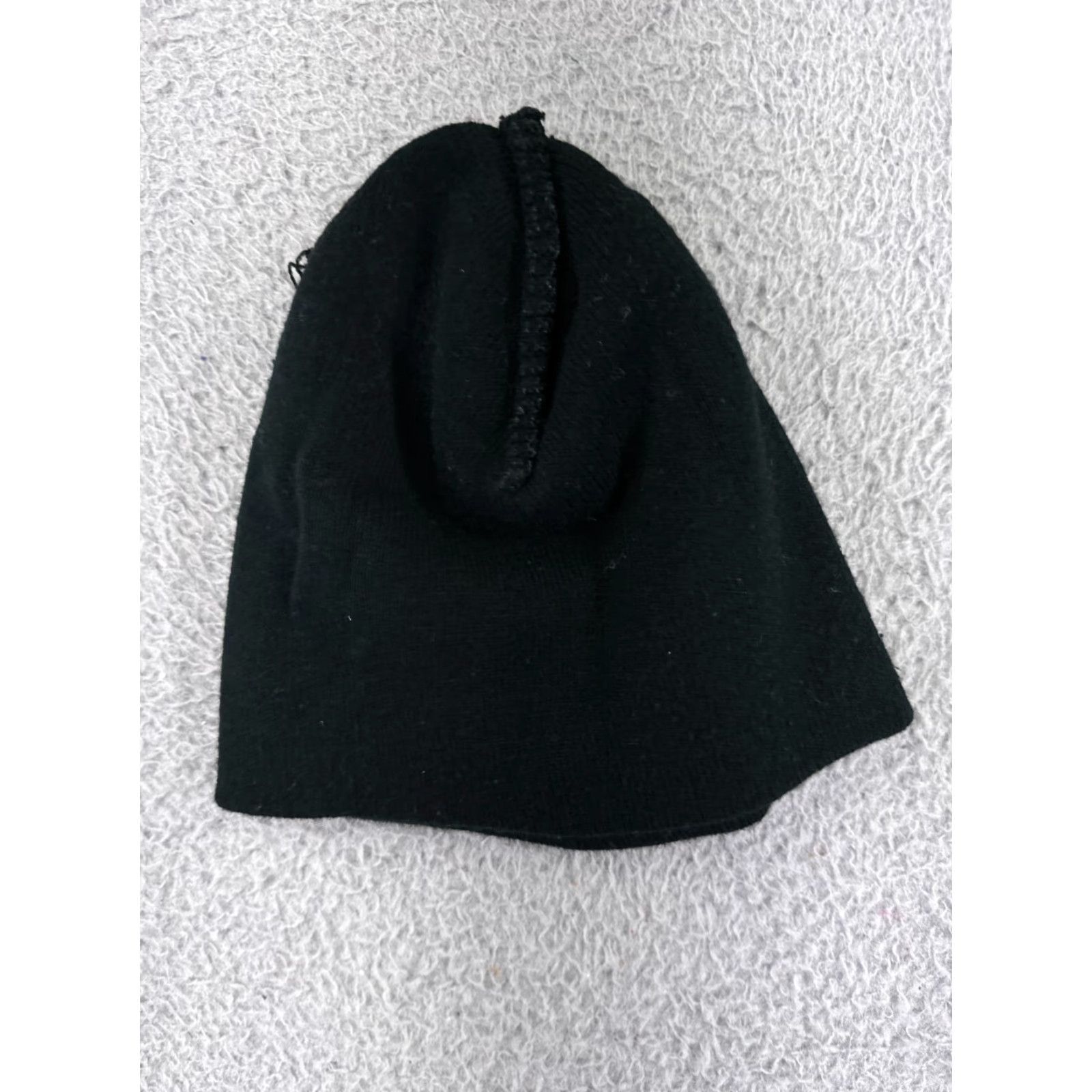 Vintage Matco Hat Adult One Size Black KnIT Beanie 100% Acrylic Workwear Logo Ski Casual 90s Mens Size ONE SIZE - 4 Thumbnail
