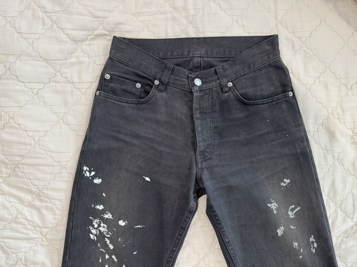 Helmut Lang Helmut Lang 90s Painter Denim Jeans Charcoal Grey Size 27 Size US 27 - 3 Thumbnail