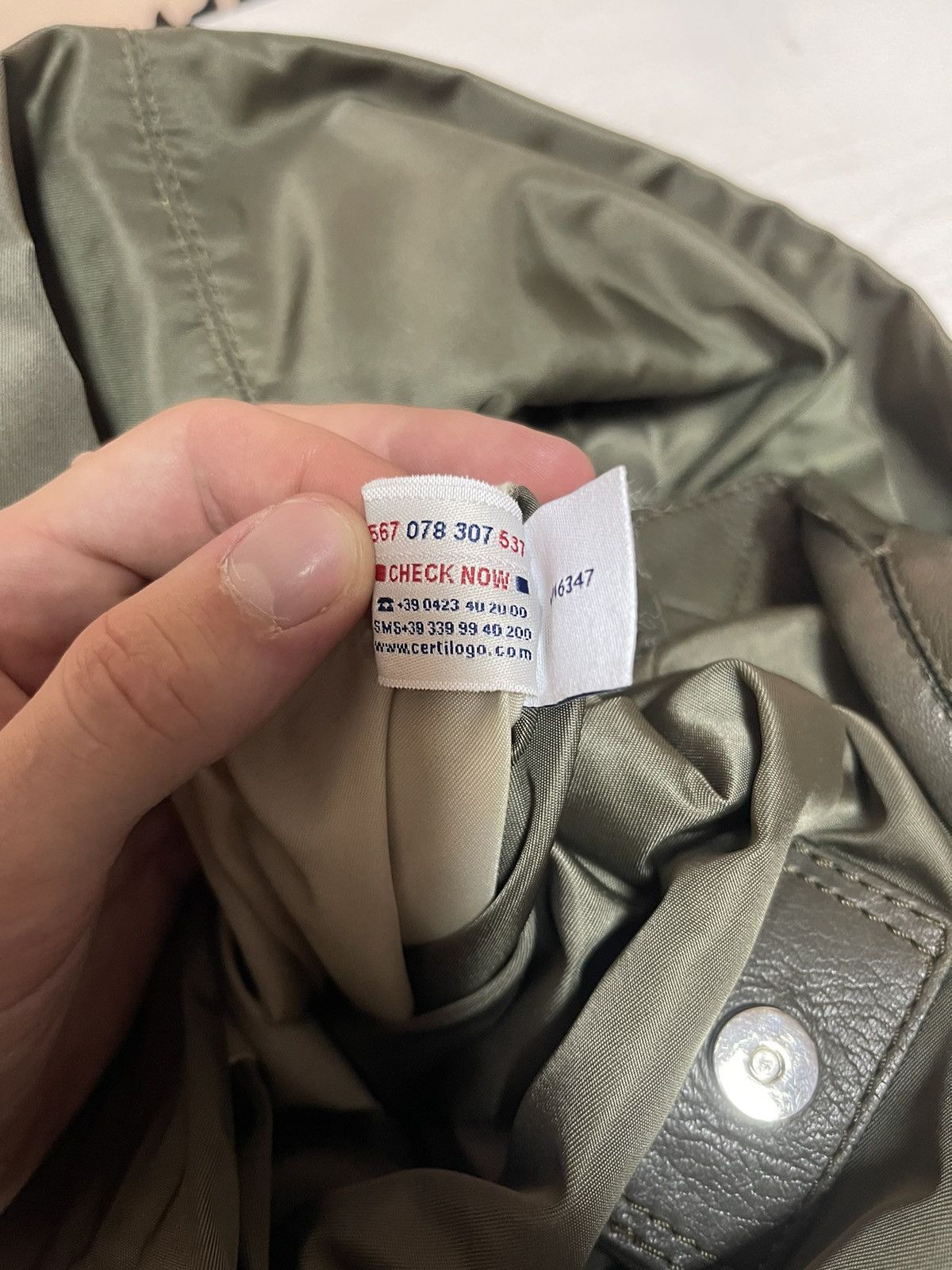 Moncler × Vintage Moncler "à Porter" Green Nylon Convertible Backpack Tote Bag Size ONE SIZE - 17 Thumbnail